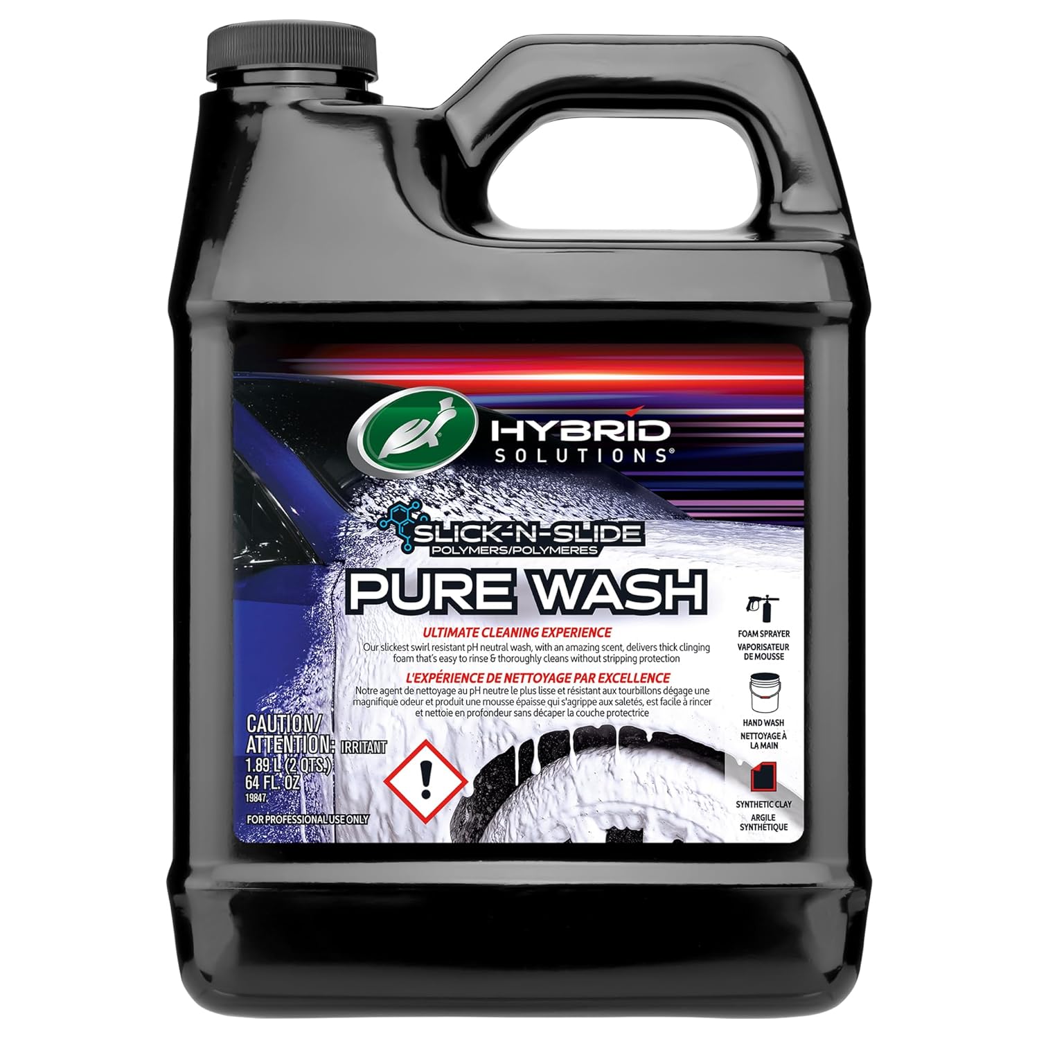 Hybrid Solutions Pro Pure Wash Car Shampoo 1.89L – car foam shampoo