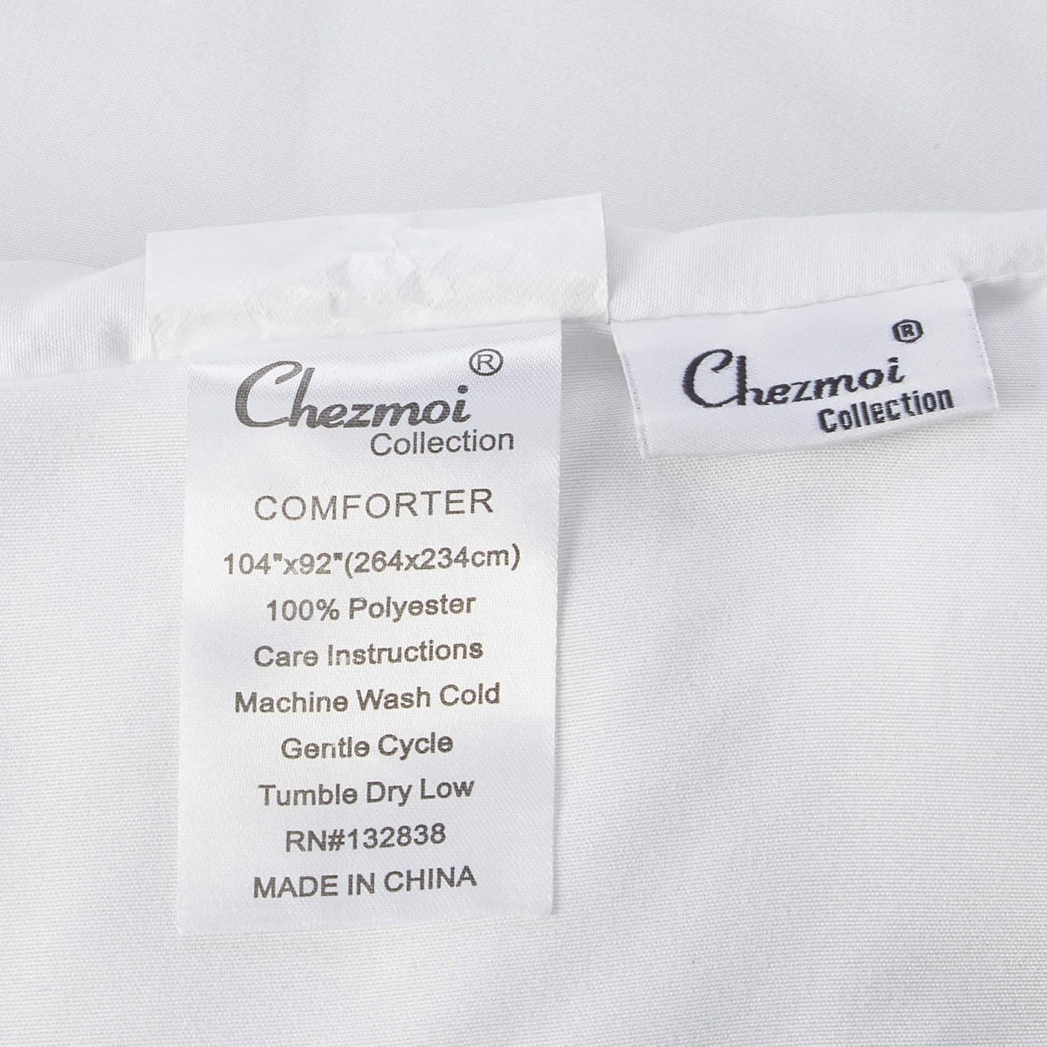 Blасk Frіdау - 40% оƒƒ Chezmoi Collection 8-Piece Pleated Hem Solid Color Comforter Set Bed-in-a-Bag (White, California King)