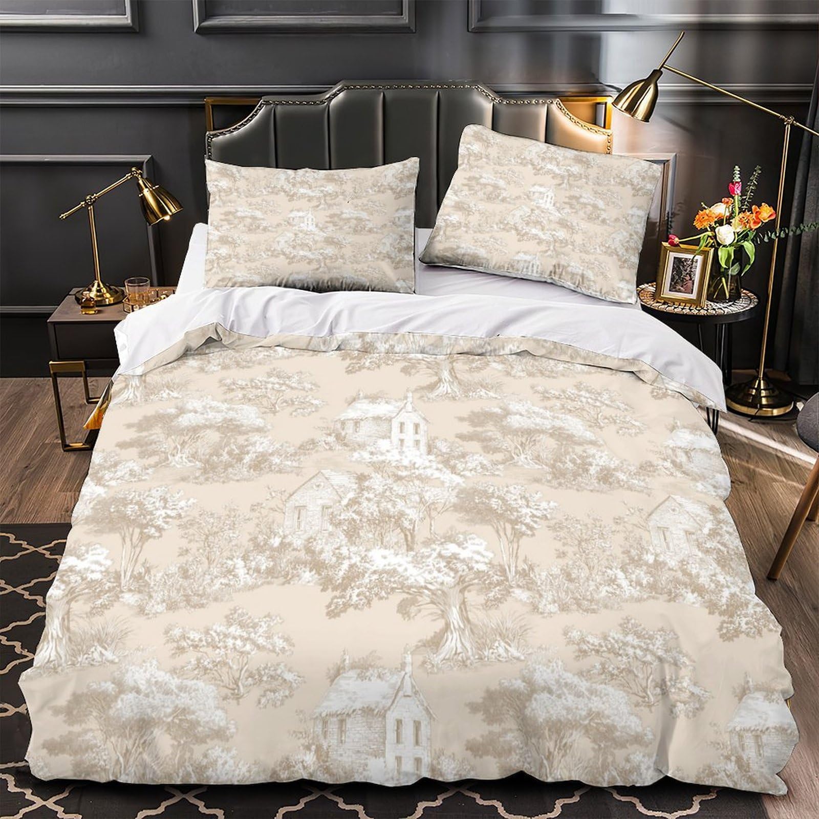 Housse de couette 260x220 couronne royale pour sublimer une suite parentale