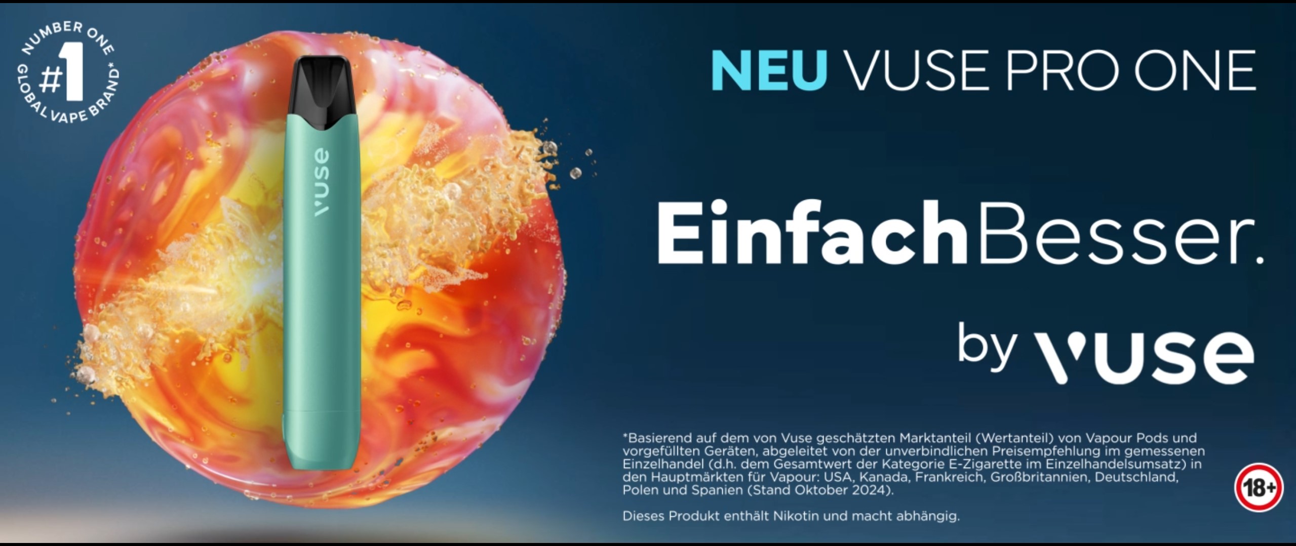 vuse pro deutschland Akkuträger Vuse Pro One Device schwarz jetzt online kaufen main image 0