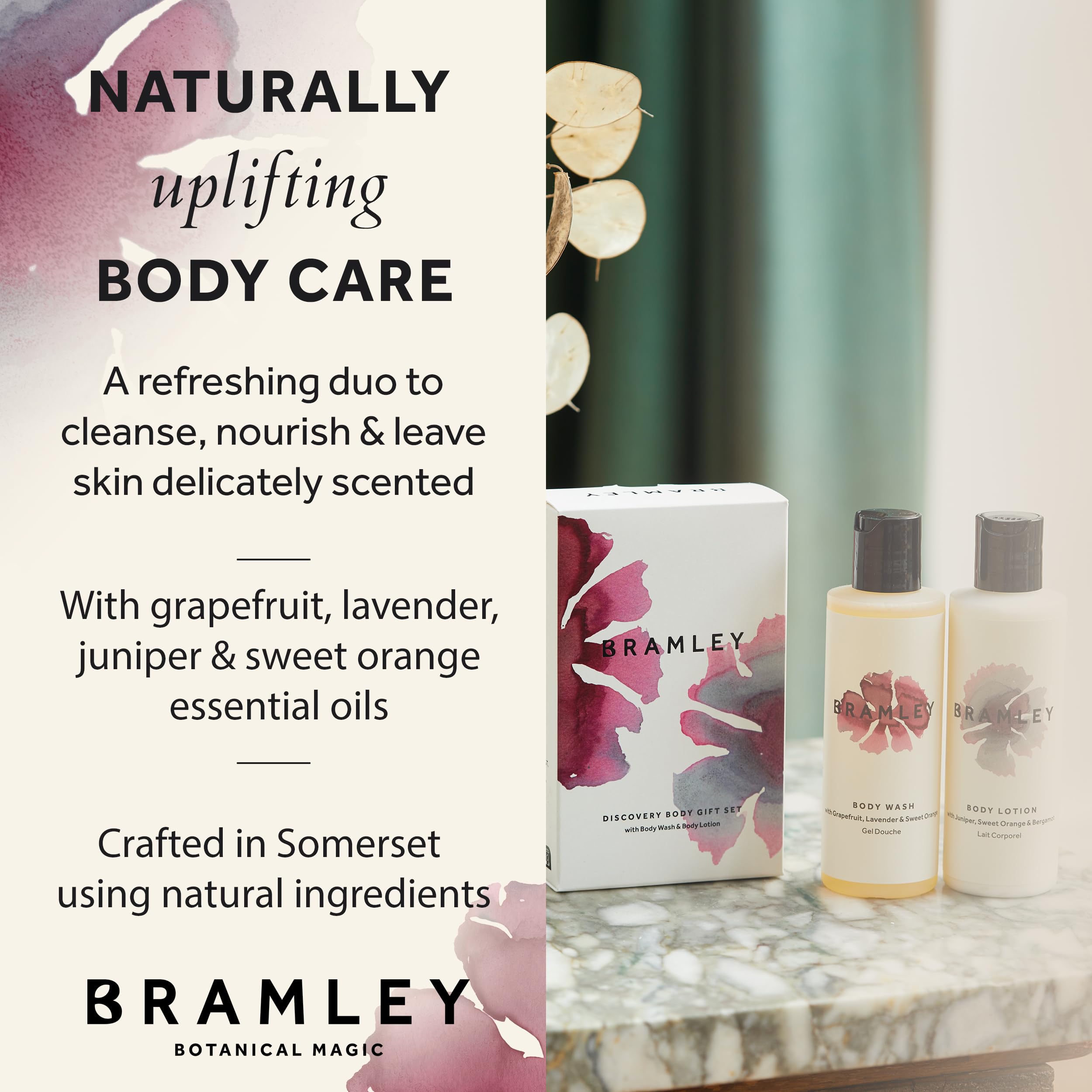 Bramley Discovery Body Gift Set (2 x 100 ml), Includes Travel Body Lotion - Image 2