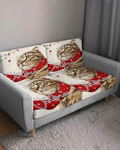 Miniatura 10 de Fundas de cojín elásticas para sofá, diseño de flores moradas, seccionalindividualLT, funda protectora para muebles con parte inferior elástica,