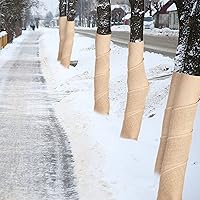 Vista 7 de Rollos de arpillera natural para jardinería, tronco de árbol, protector de árbol, vendaje de plantas para mantener el calor e hidratación