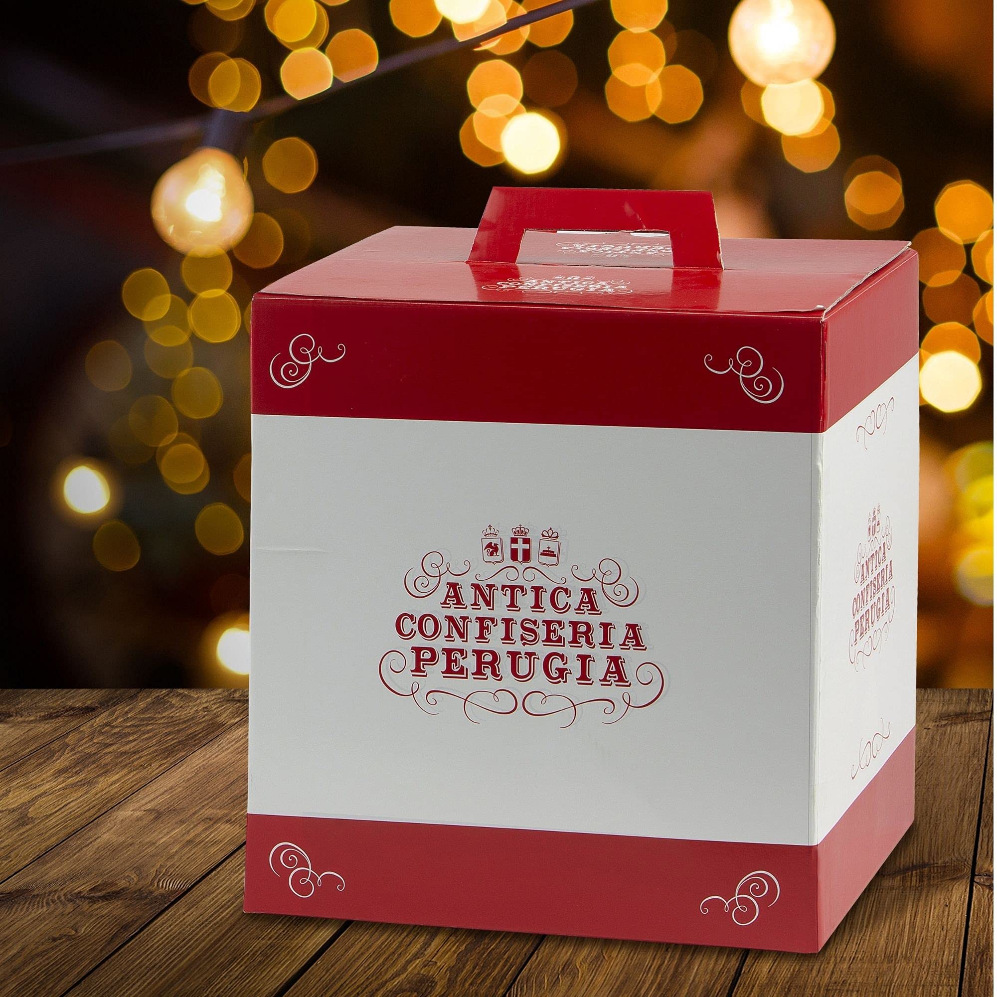 Cesti Natalizi Speciale Italia – Confezione Regalo Alimentare Borsa di Natale, Cesto Natalizio con Panettone da 500g, Spumante e Prodotti Dolciari, 8 pezzi
