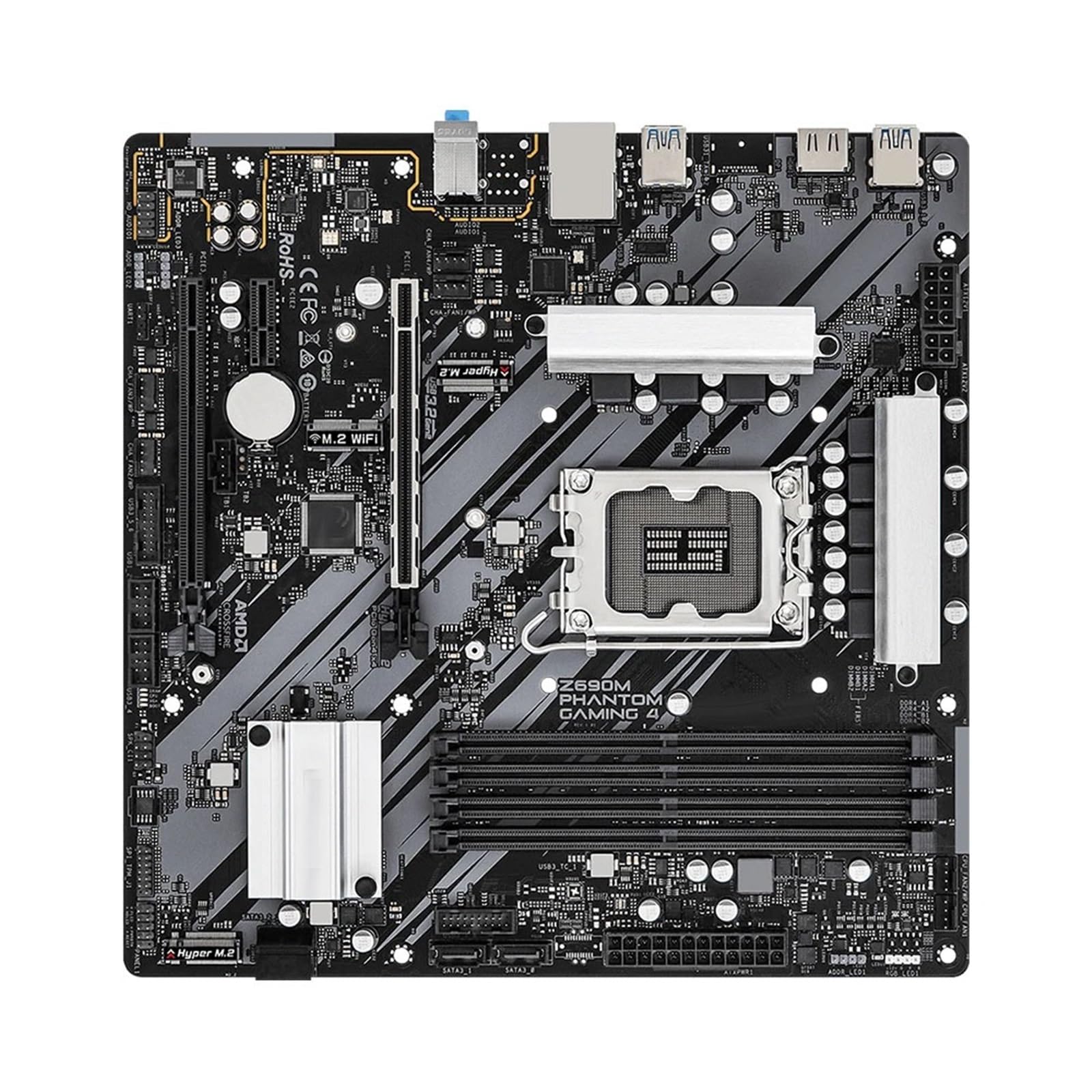 Schede madri Fit For ﻿ASRock Z690M PHANTOM GAMING 4