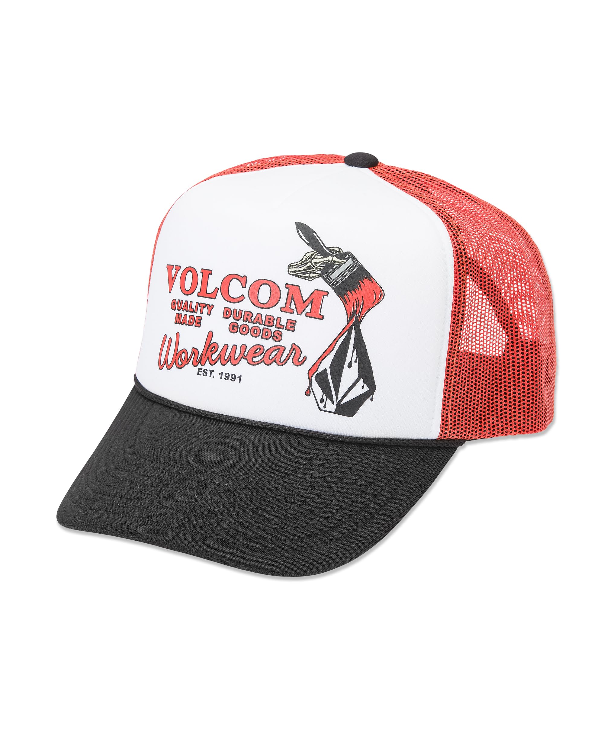 Volcom Mens Cheese Mesh Trucker Hat