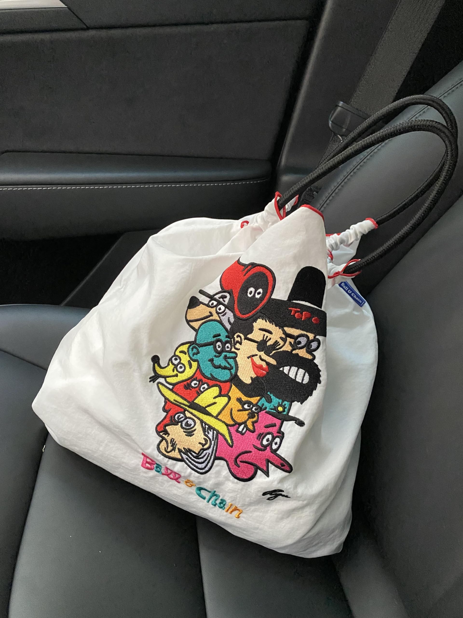 ラディアル、ブルゾン、バック刺繍、チェーン刺繍、検/キャリー、クーティー、ルード Ball＆Chain ボール＆チェーン 322106 B.rabbit Guitar ＜L