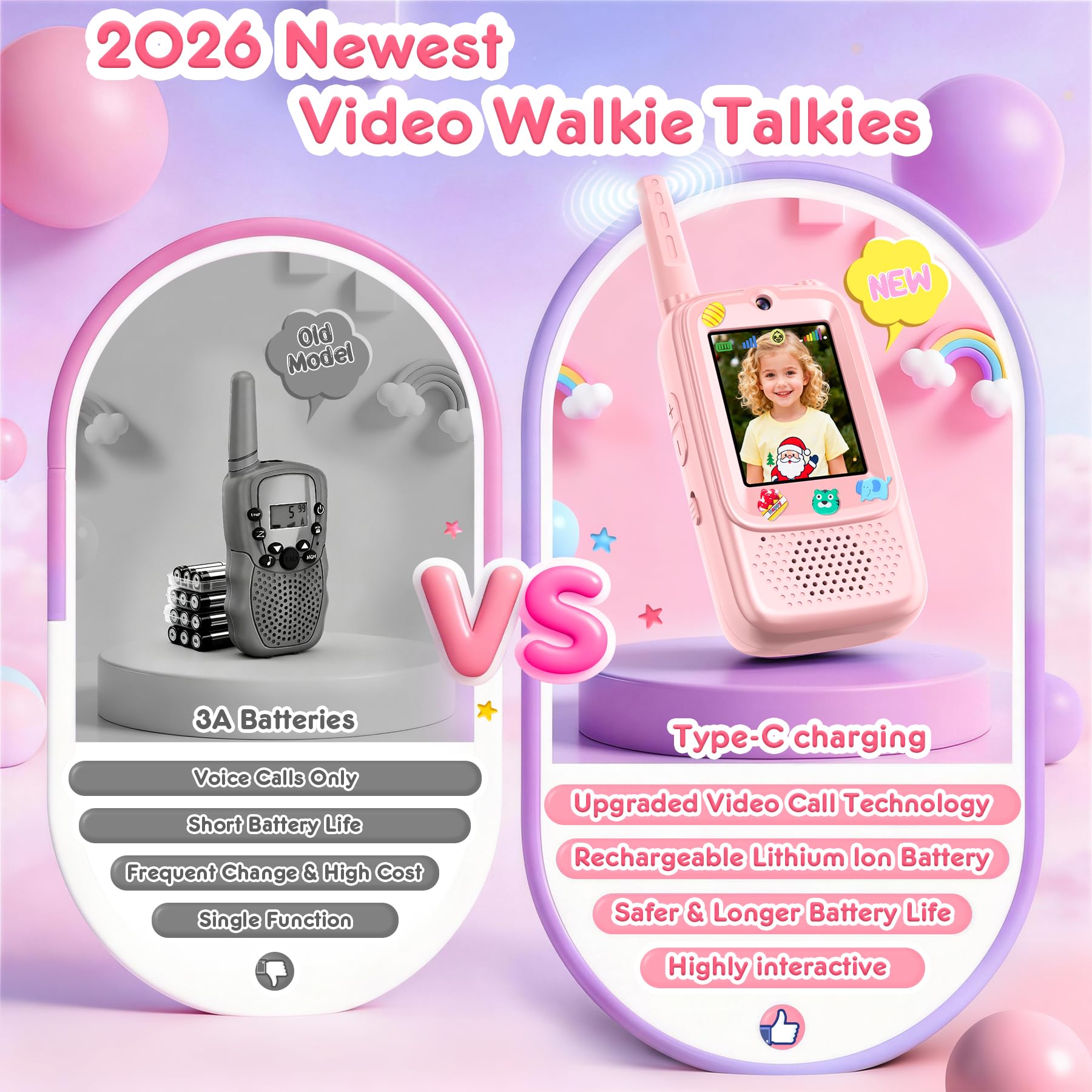 Walkie-Talkie para niños para Exteriores