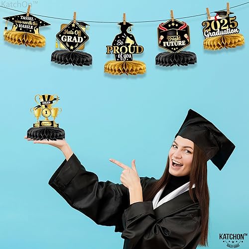 Miniatura 8 de KatchOn, Centros de mesa de graduación de jardín de infantes 2023 - Paquete grande de 9  Decoraciones de graduación preescolar 2023  Decoraciones de