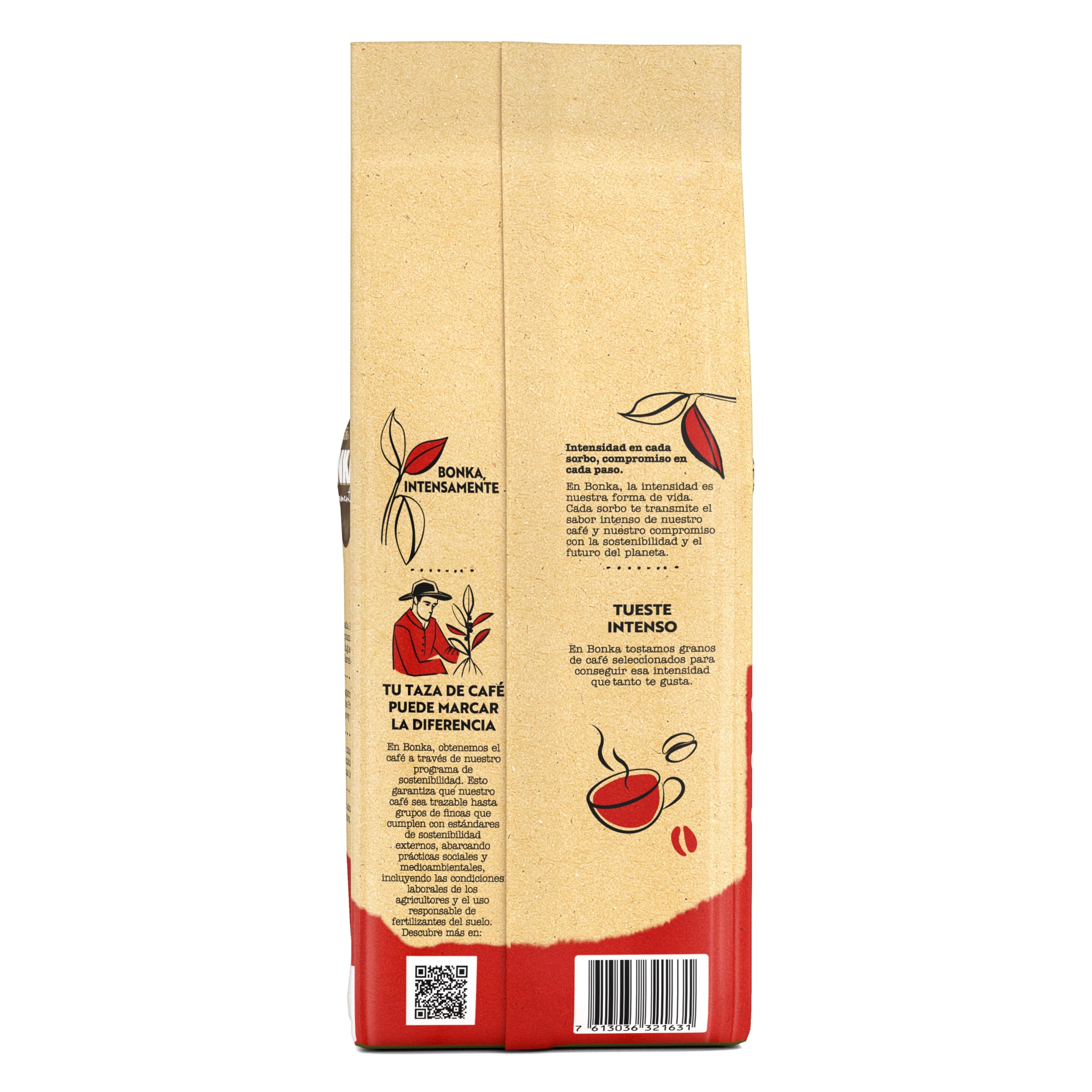 Bonka Café Grano Descafeinado 500 g
