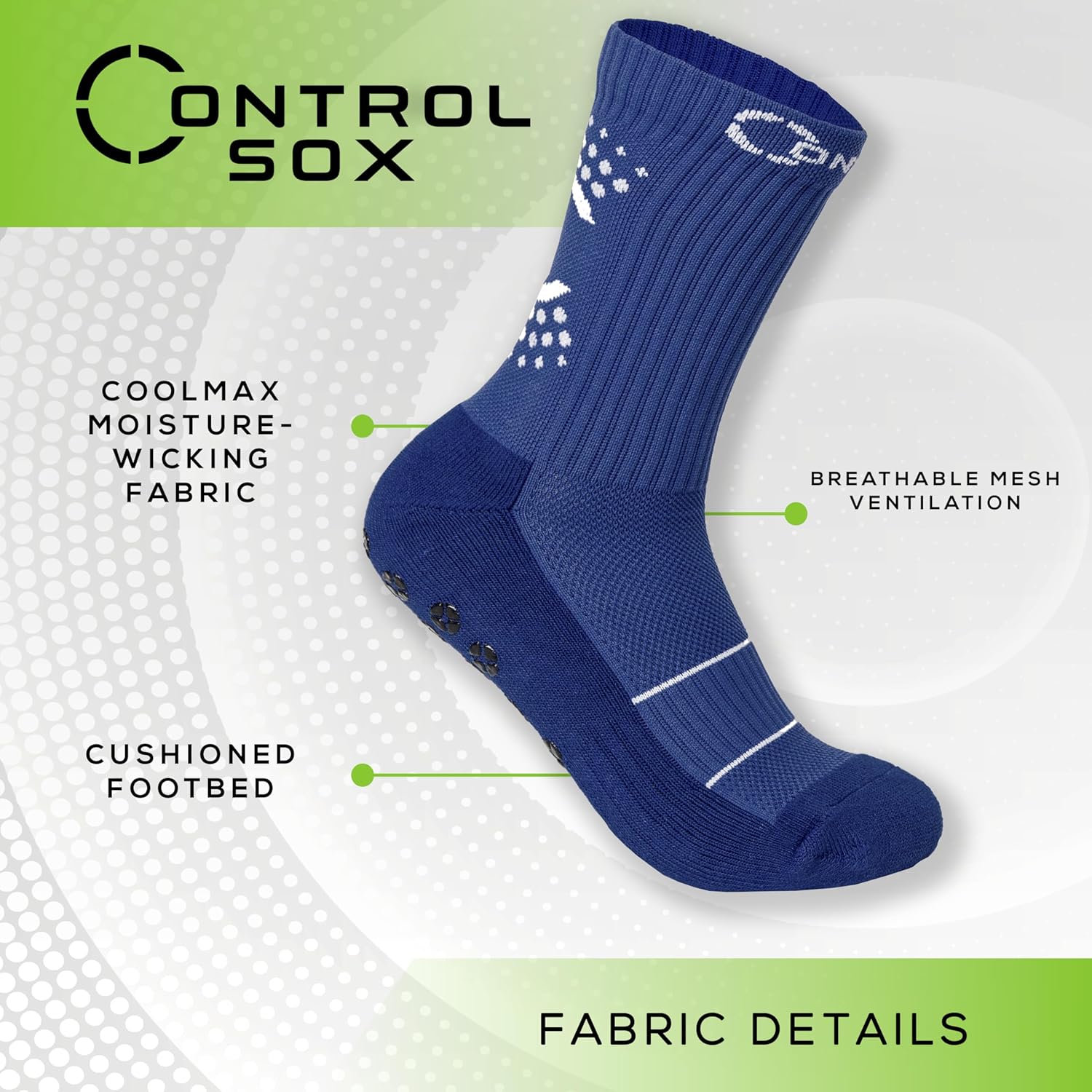 Anti-Slip Soccer Grip Socks, High-Performance Soccer Socks, Non-Slip Athletic Socks