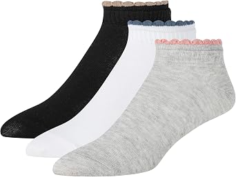 Ted Baker Womens 3 Pack Double Cuff Low Cut Socks