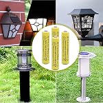 NiCd AAA 1.2V 600mAh Triple A Rechargeable Batteries for Outdoor Solar Lights Solar Lamp Garden Light (20-Pack)