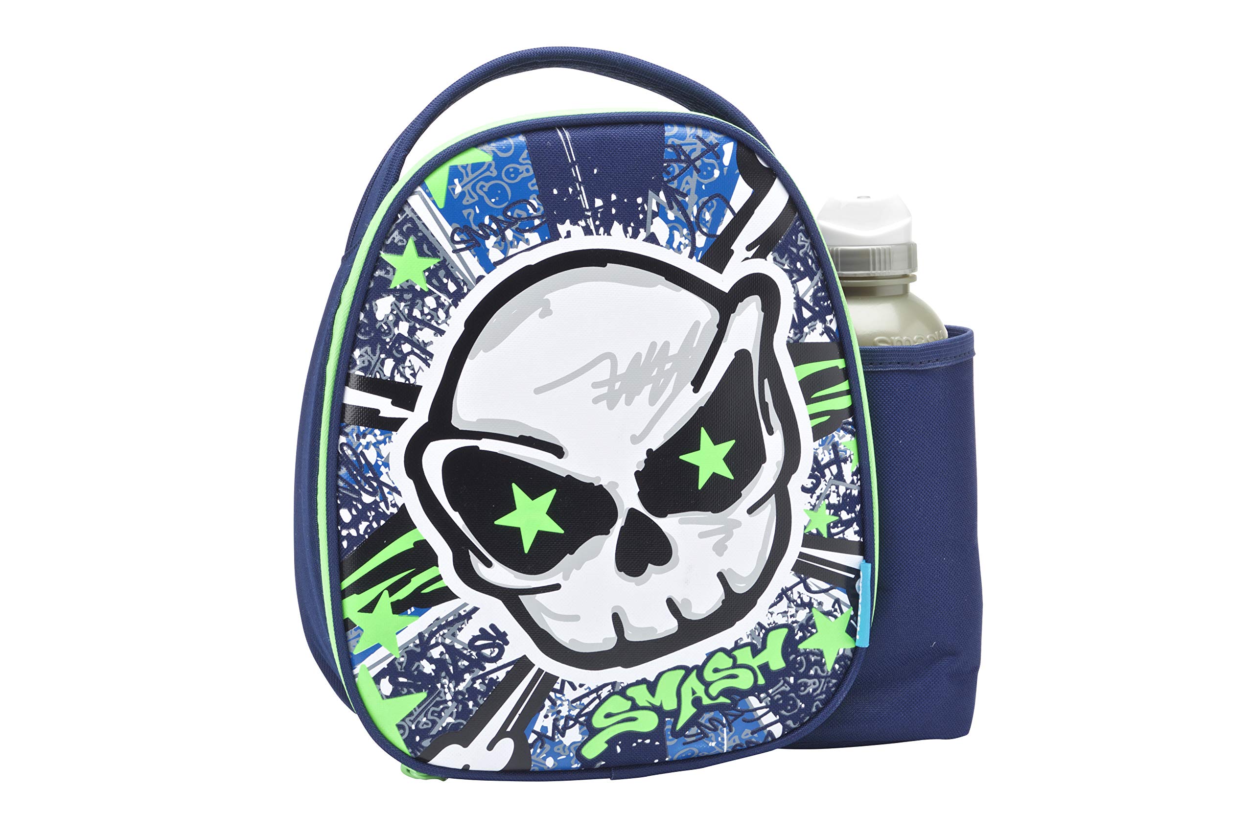 Smash Lunch Bag and Bottle, Polyester, Multi, 26 x 26 x 9