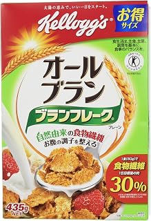 [Tokuho] Kellogg bran Flake Plane economical Box 435g