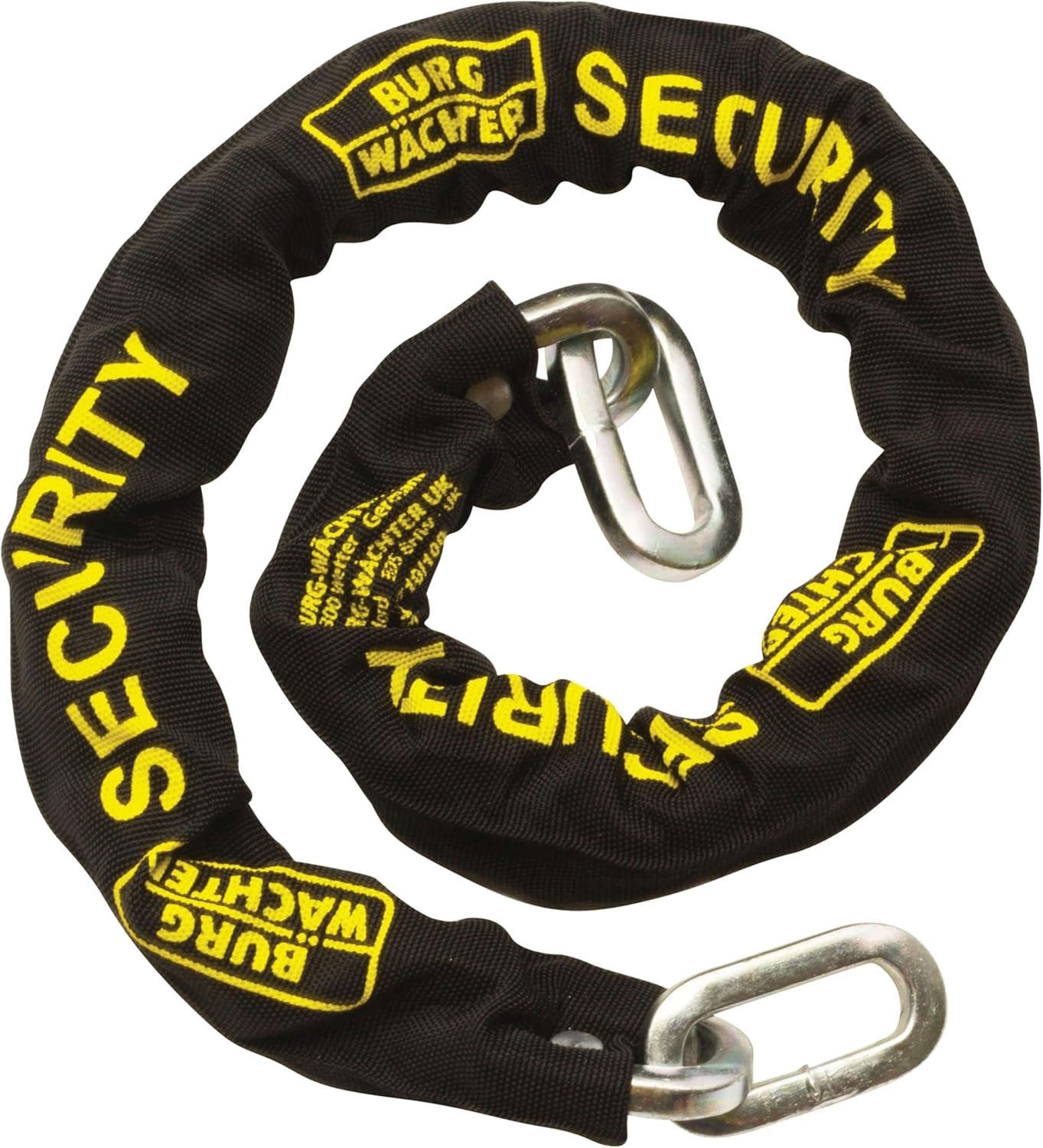 BURG-WÄCHTER GKM 10/100 Sold Secure Chain, Black, 1M