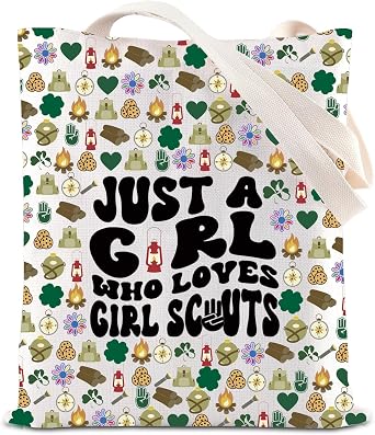 FOTAP Scout Crew Gift Female Power Gift Scout Leader Tote Bag Troop Leader Shopping Bag