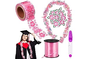 Jexine 118 Feet Graduation Candy Lei Kit