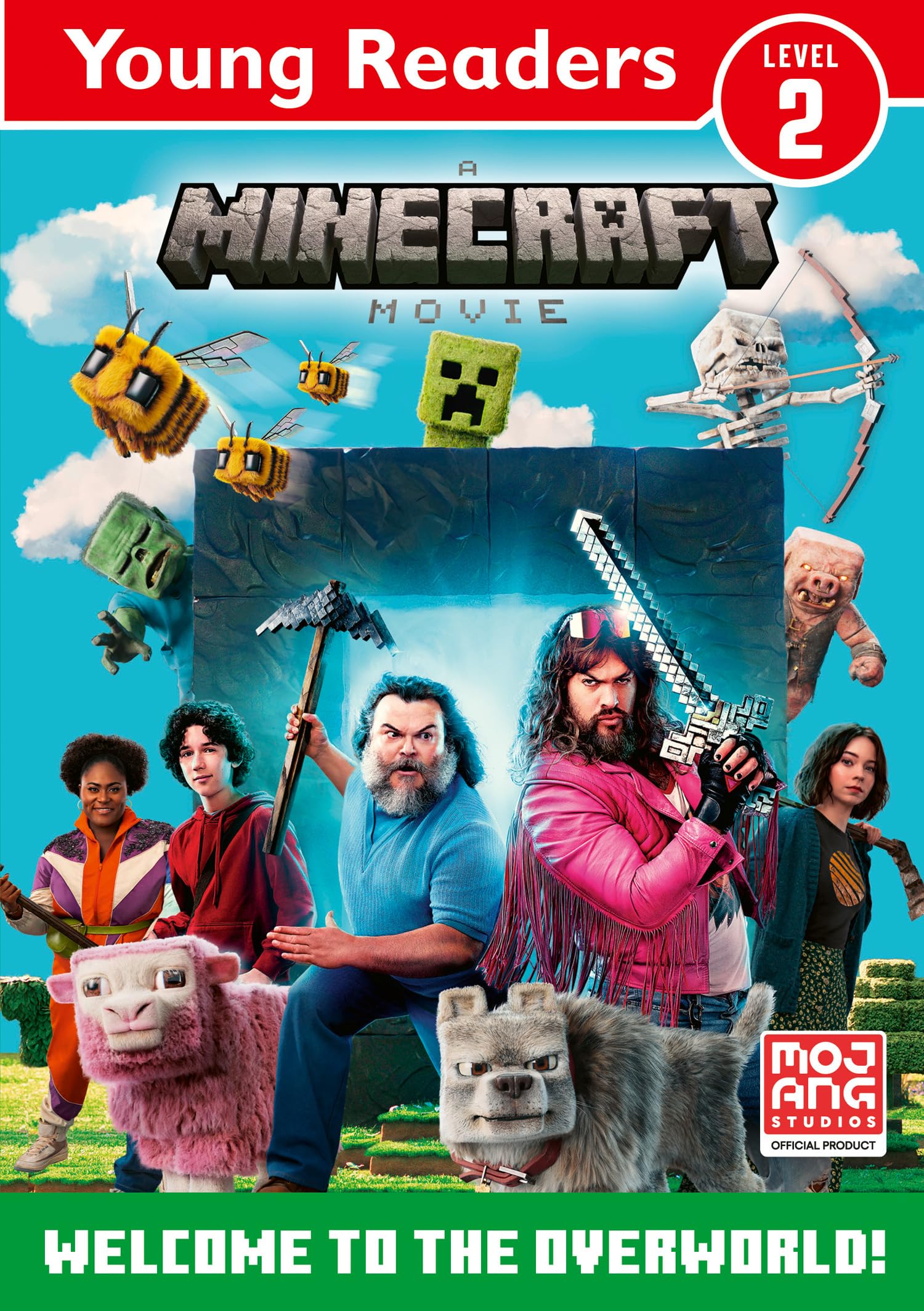 A Minecraft Movie: Welcome To The Overworld: Meet the friendly faces and mobs of A Minecraft Movie in this adventure for young, struggling or reluctant readers and kids who love video games!