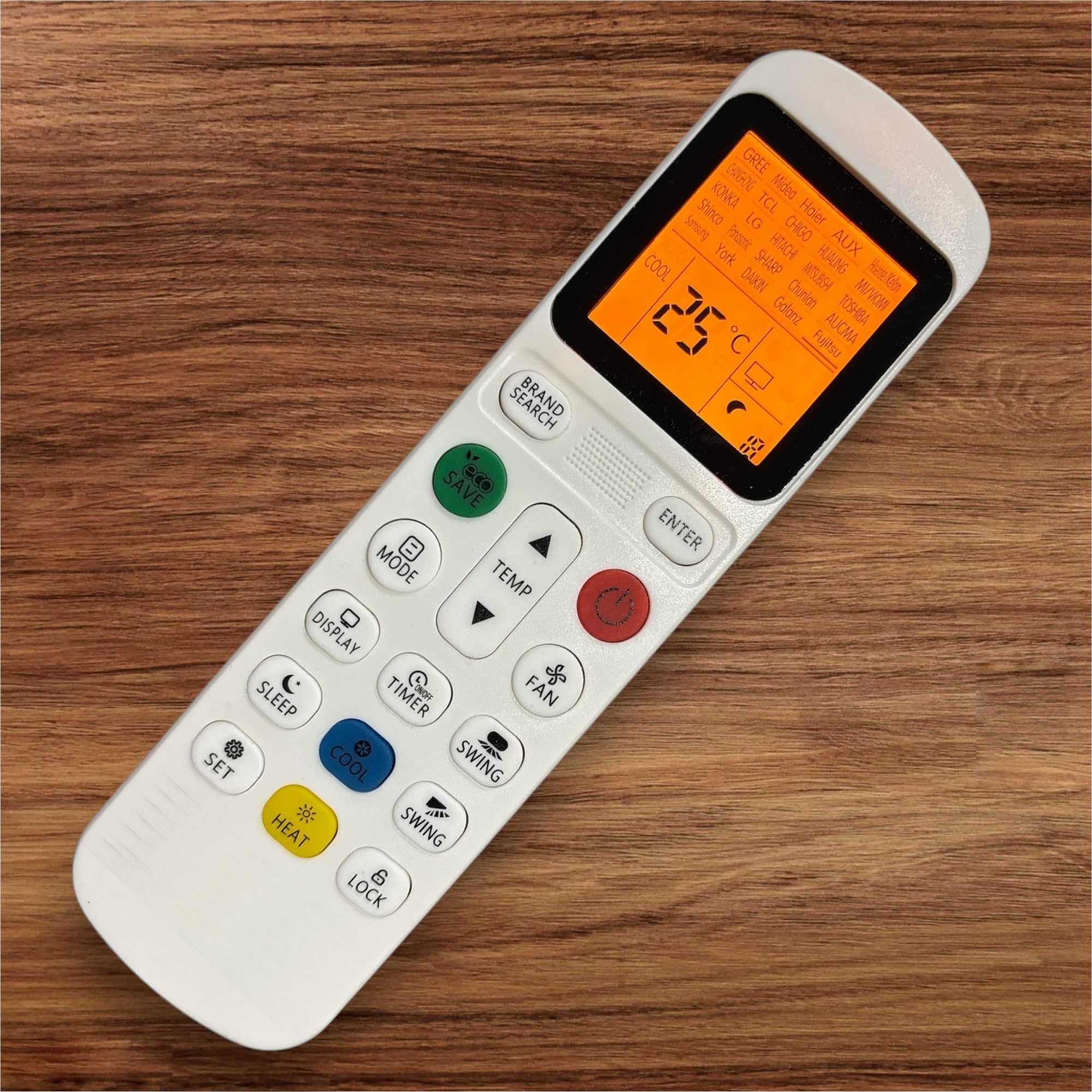 Universal AC Remote Replacement - Easy Match! -7