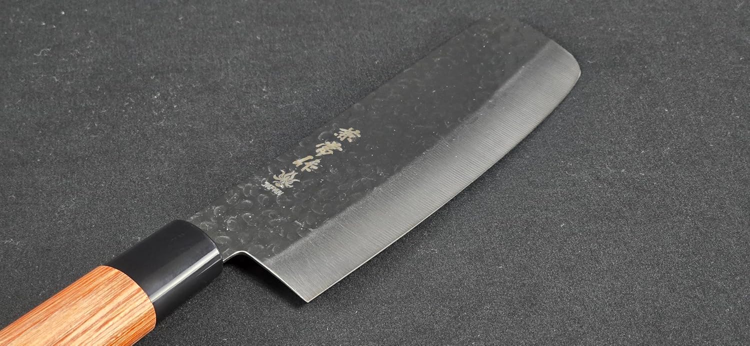 Kanetsune Seki KC-953 Usuba 165mm Tsuchime DSR-1K6 Stainless Steel Knife, Made in Japan