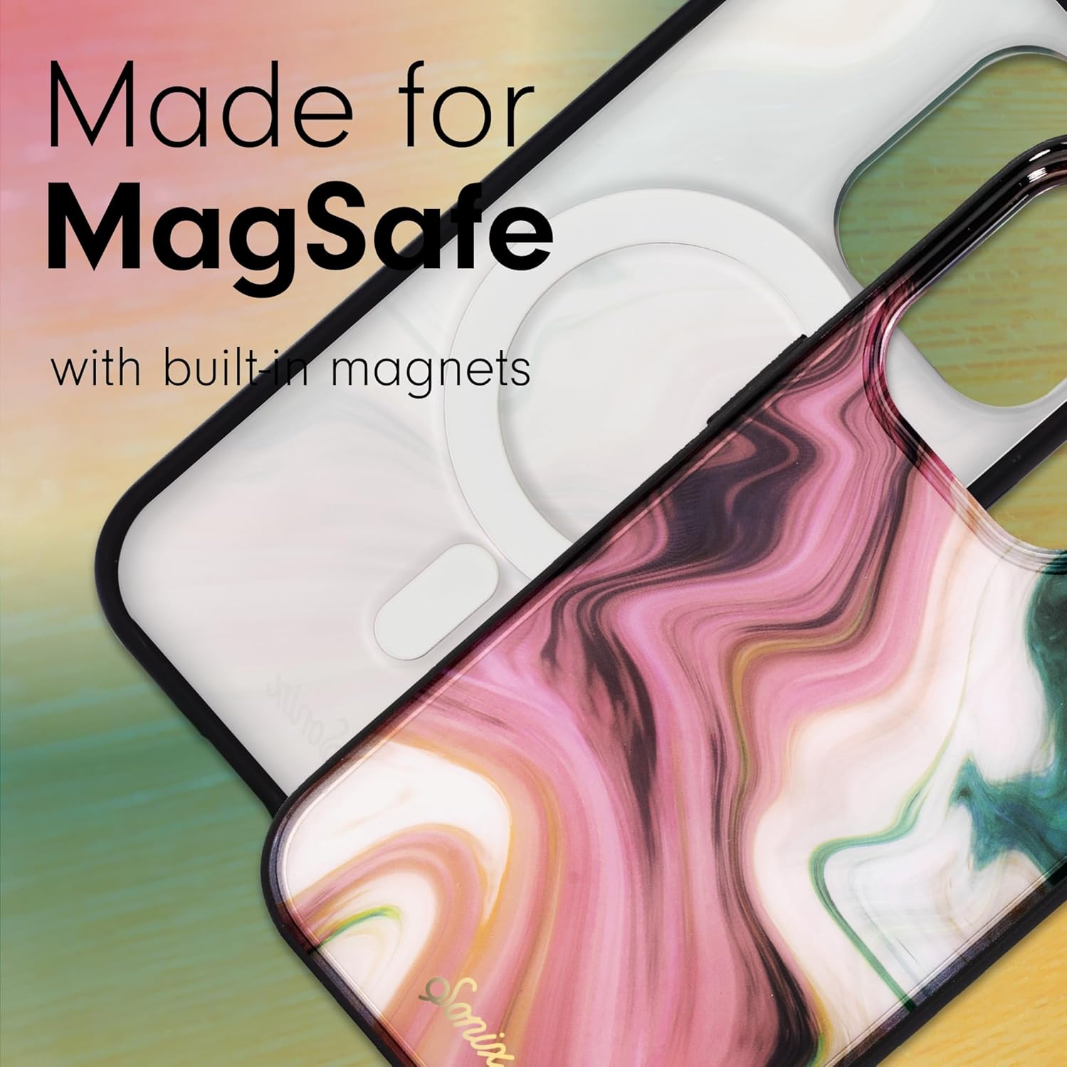Sonix Case for iPhone 15 Pro Max | Compatible with MagSafe | 10ft Drop Tested | Agate - Image 3