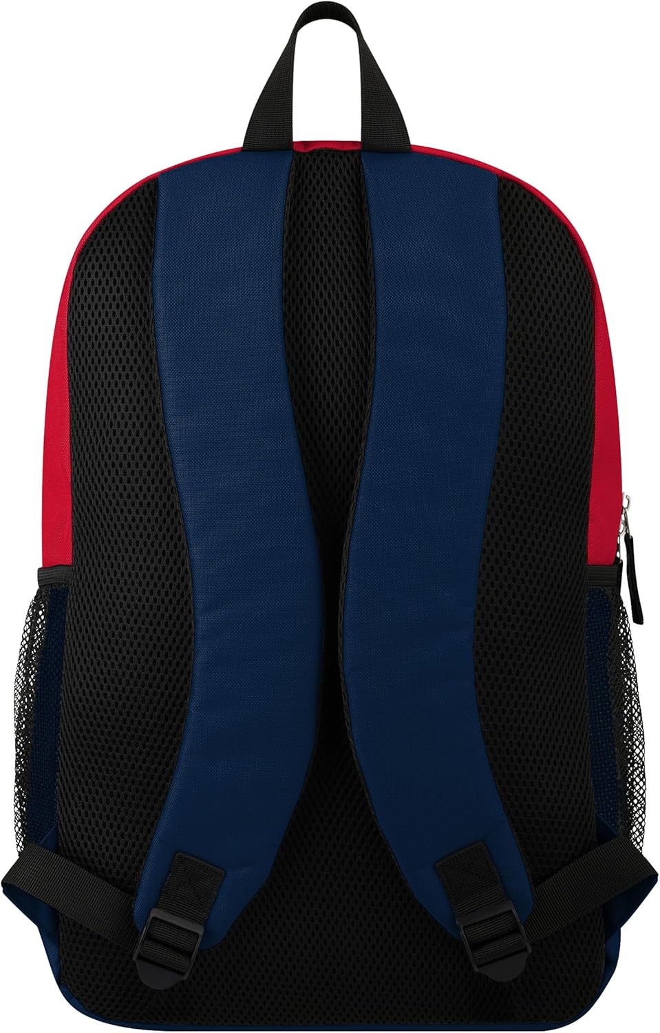 FOCO MLB Officially Licensed Baseball Team Color Primary Logo 2 Tone Big Logo Color Block School Bag Travel Backpack - Boston Red Sox - Image 4