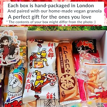 15pcs Mystery Japanese Snack and Dagashi Box. 2 Umaibo + Triol Japanese Chocolate + Japanese Sweets & Snacks. Perfect Anime Gift, Snack Gift