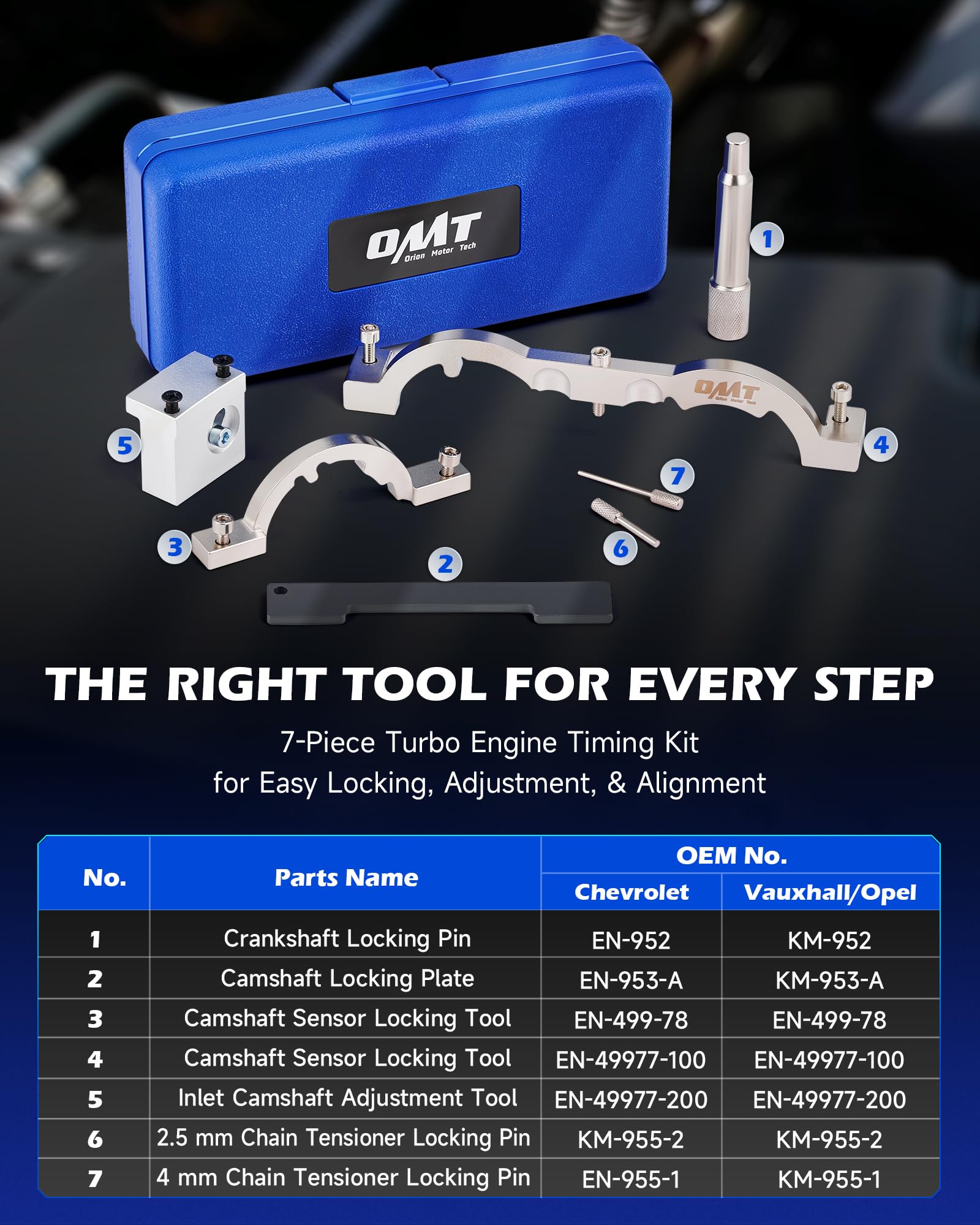Chevy Cruze Timing Tool Kit