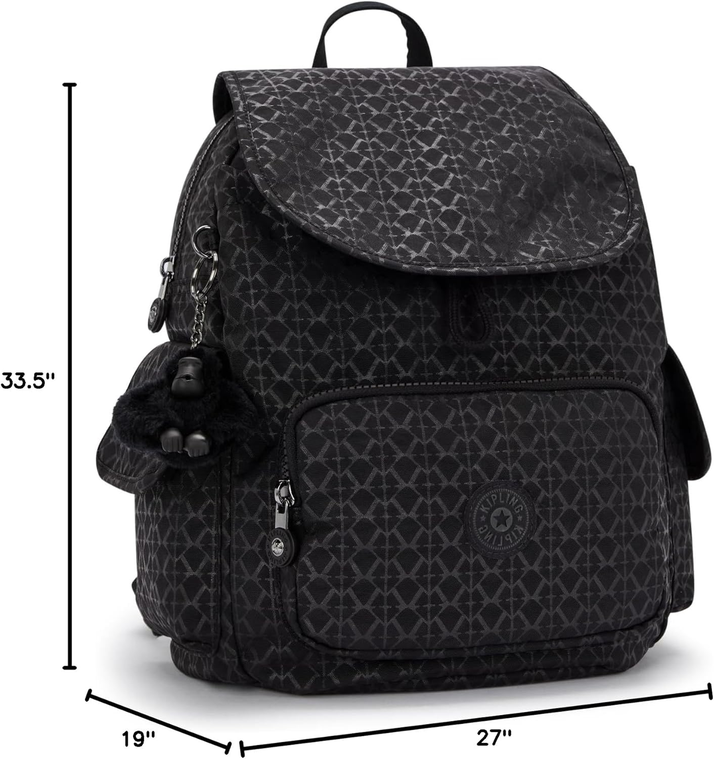 KIPLING(キプリング) Women's City Pack S Official Kipling, Signature Emb, One Size
