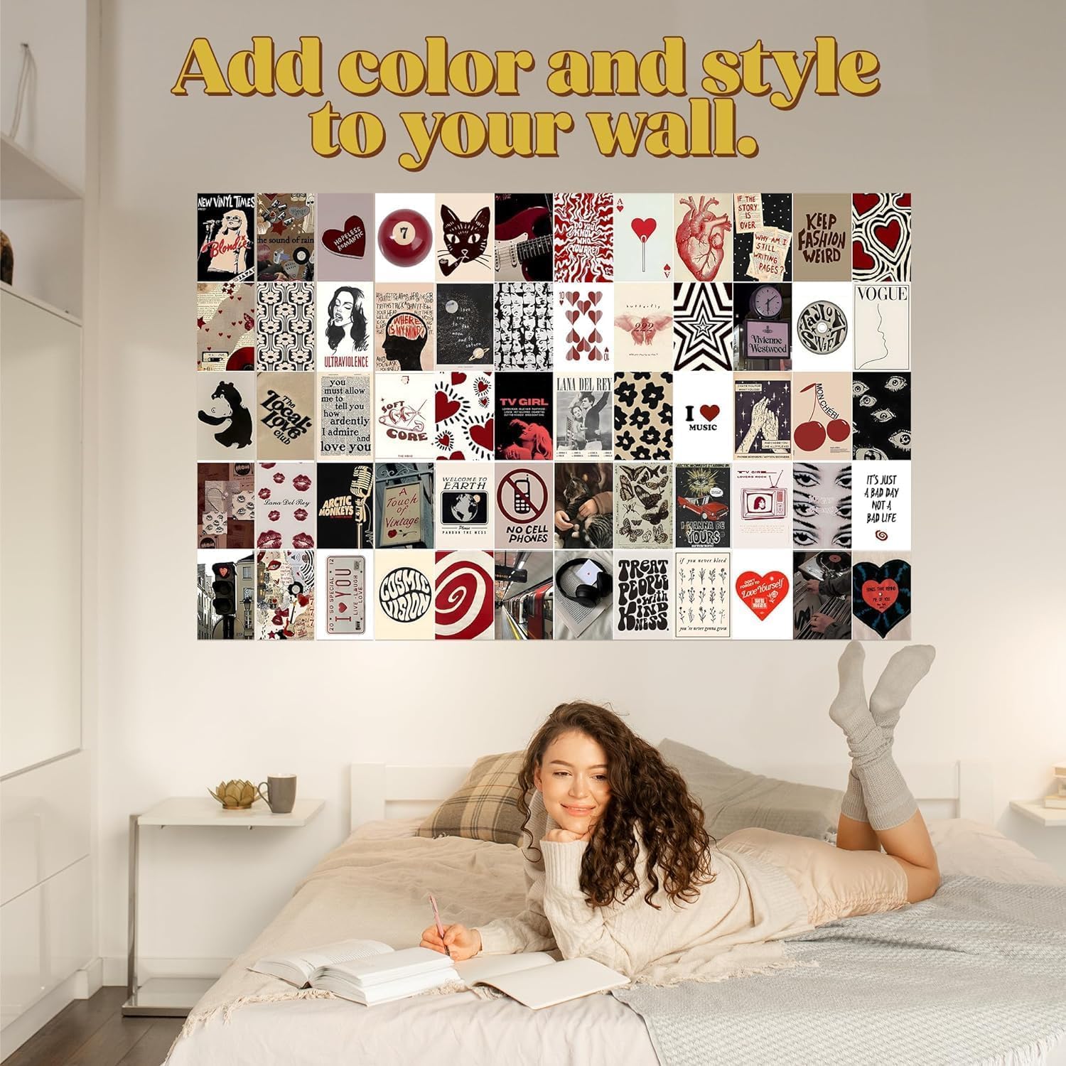 Y2K Grunge Wall Collage Kit - 99 Prints FREE SHIPPING -2 Y2K Grunge Wall Collage Kit - 99 Prints FREE SHIPPING -2