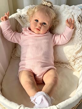 Zero Pam Reborn Baby Dolls Toddler Girl 24 in Realistic Baby Doll Soft Body