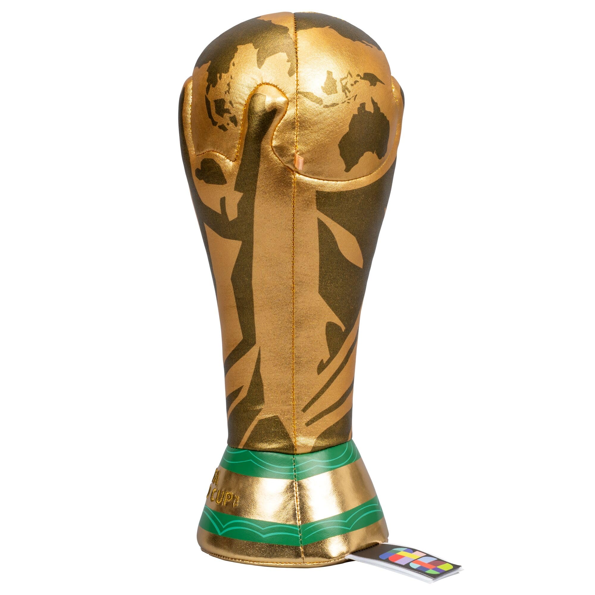 Jazwares FIFA® JPFI00012 World Cup 26™ puchar z pluszu, 25 cm, oficjalny artykuł kolekcjonerski 2026, od 3 lat, oficjalny produkt