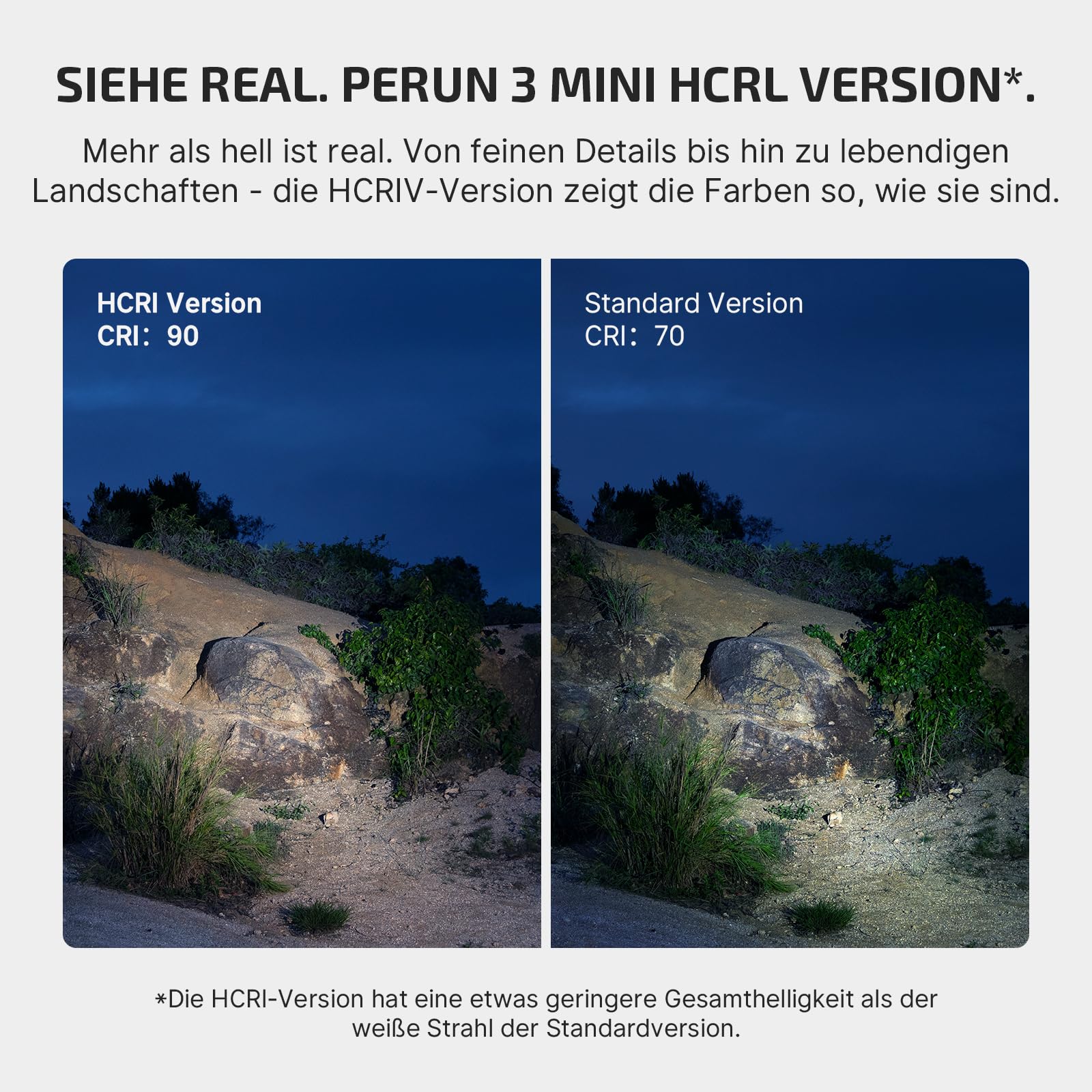 OLIGHT Perun 3 Mini Stirnlampe LED Wiederaufladbar, 920 Lumen Superhell HCRI Kopflampe Headlamp mit Rotlicht und 8 Lichtmodi, IPX8 Wasserdichte Stirnleuchte, Ideal für Outdoor, Angeln Schwarz