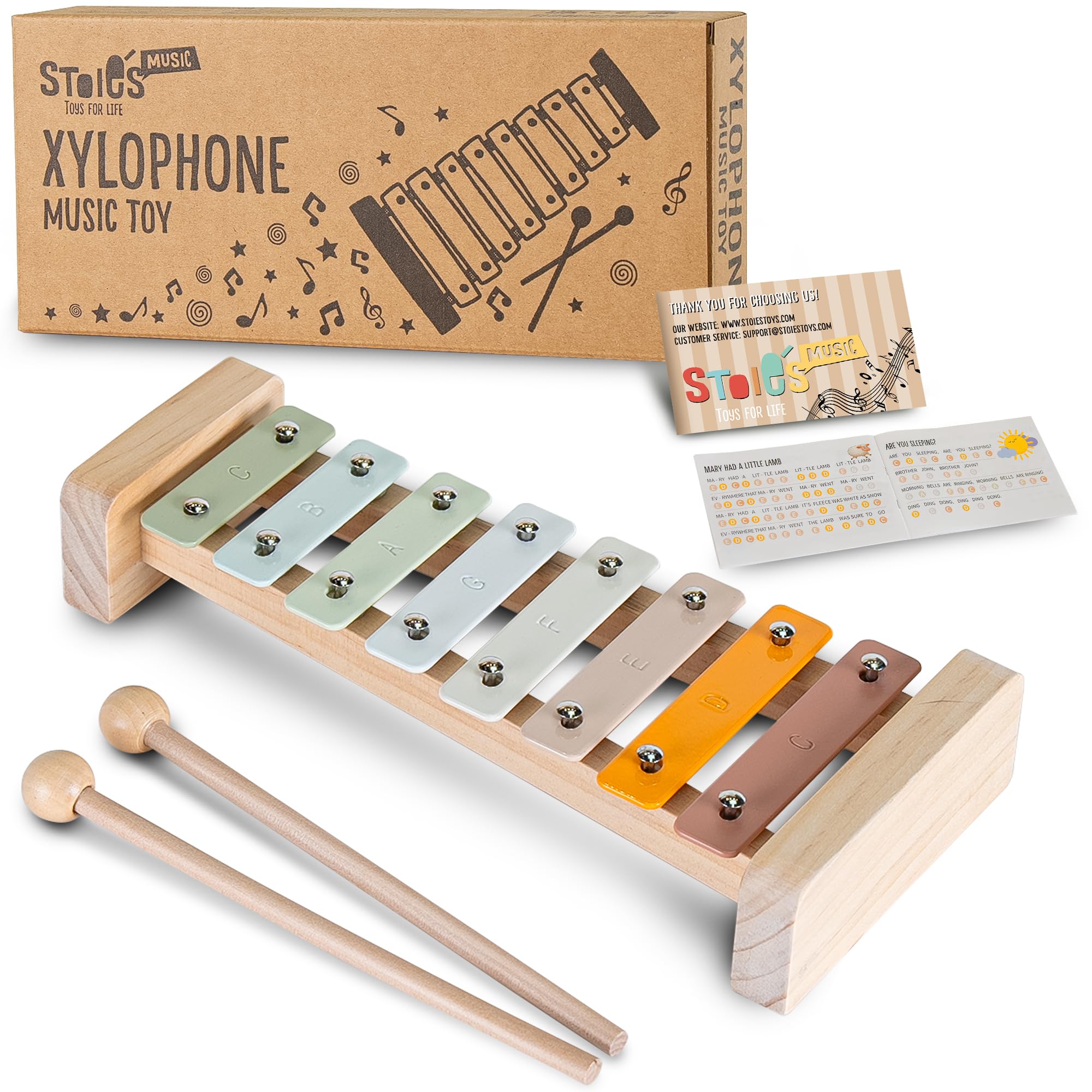 Stoie's Colour of joy Xylophone for Kids and Toddlers 3-5