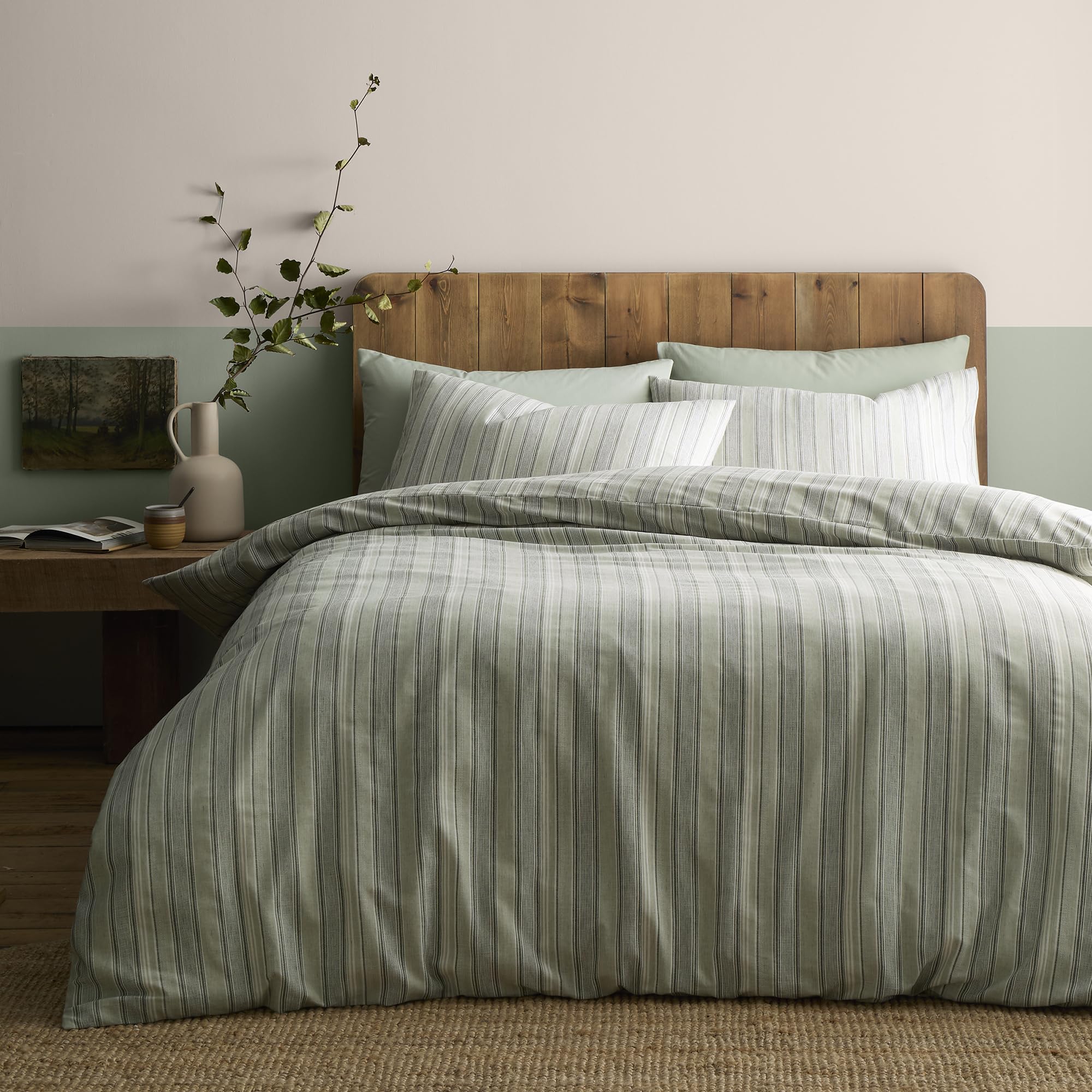 Appletree - Duvet Cover Set - Single - Green