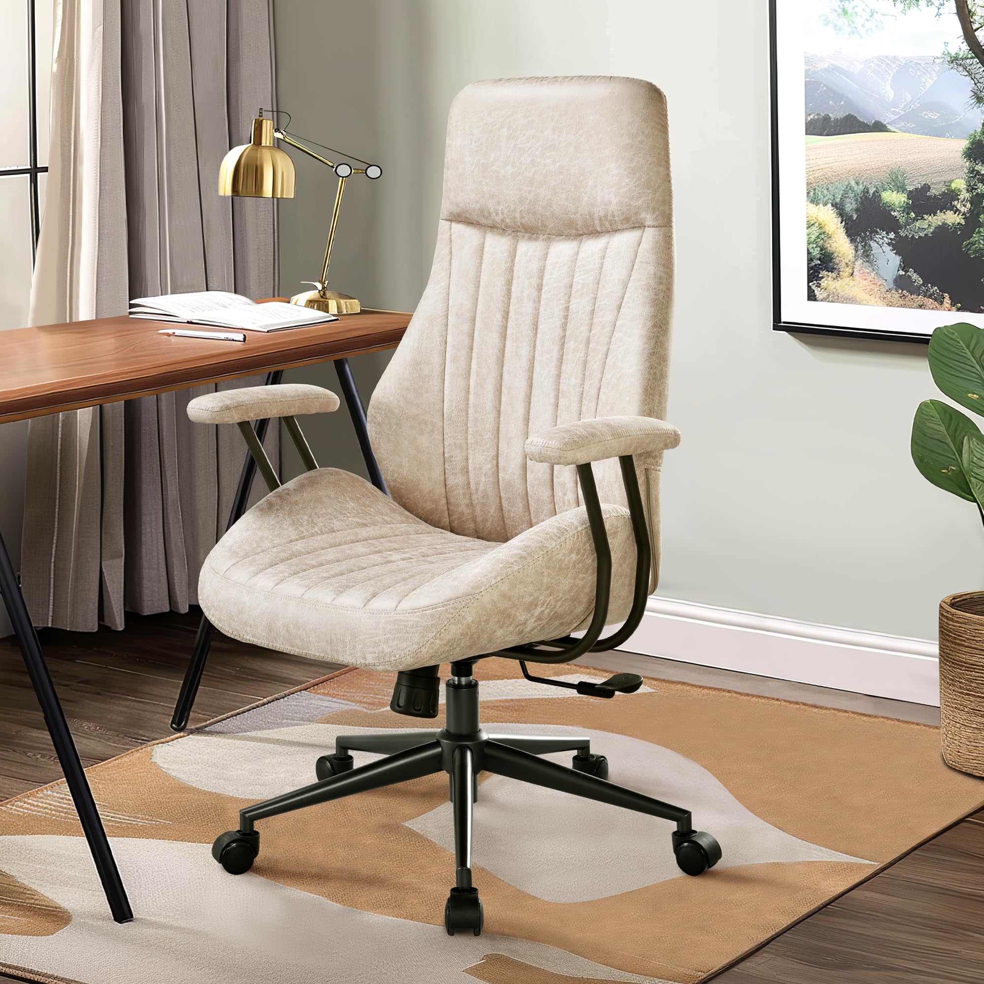 Amazon.com: Mid Century Modren Office Chair,Computer Desk Swivel