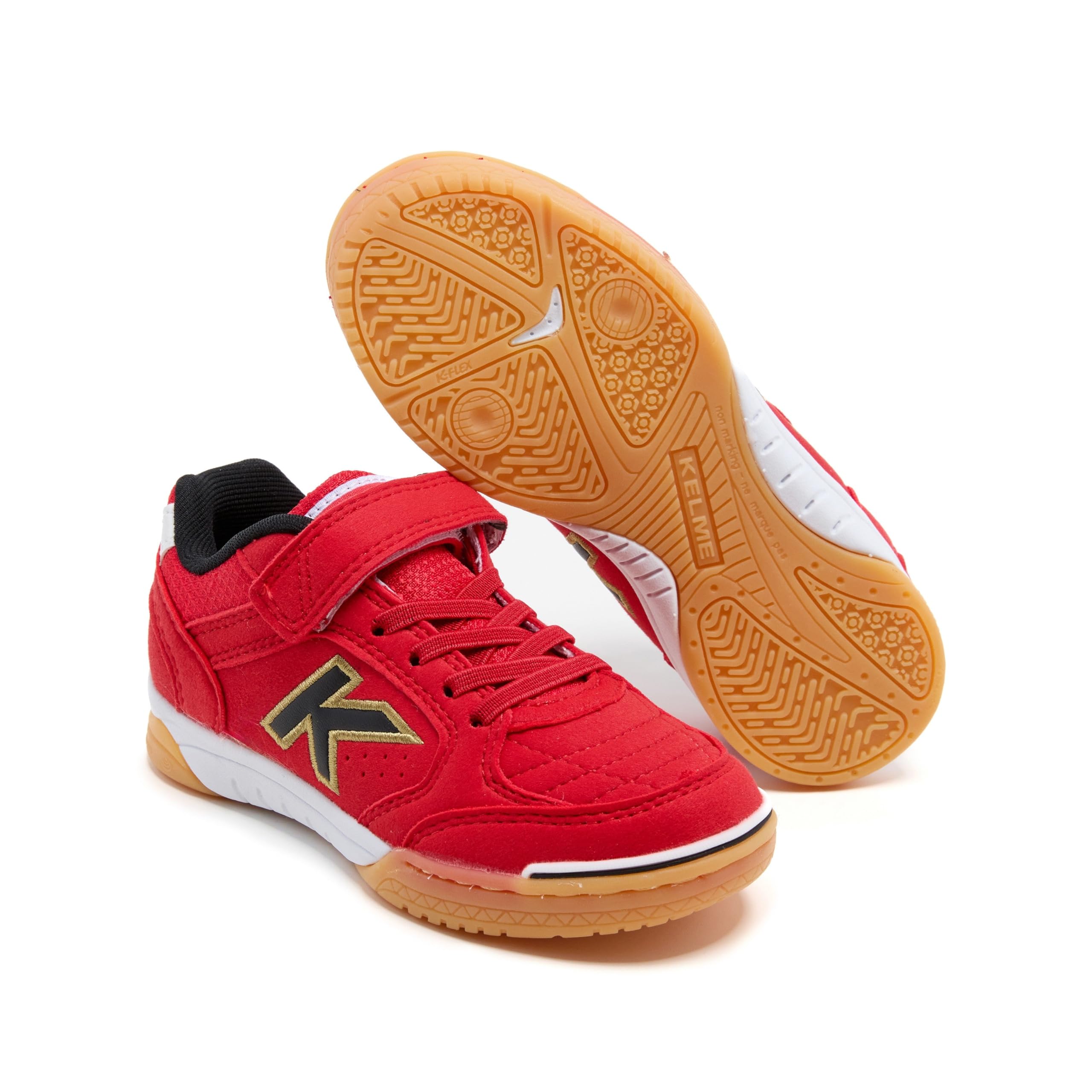 KELME Zapatillas De Fútbol Sala Niño Precision Elastic Rojo