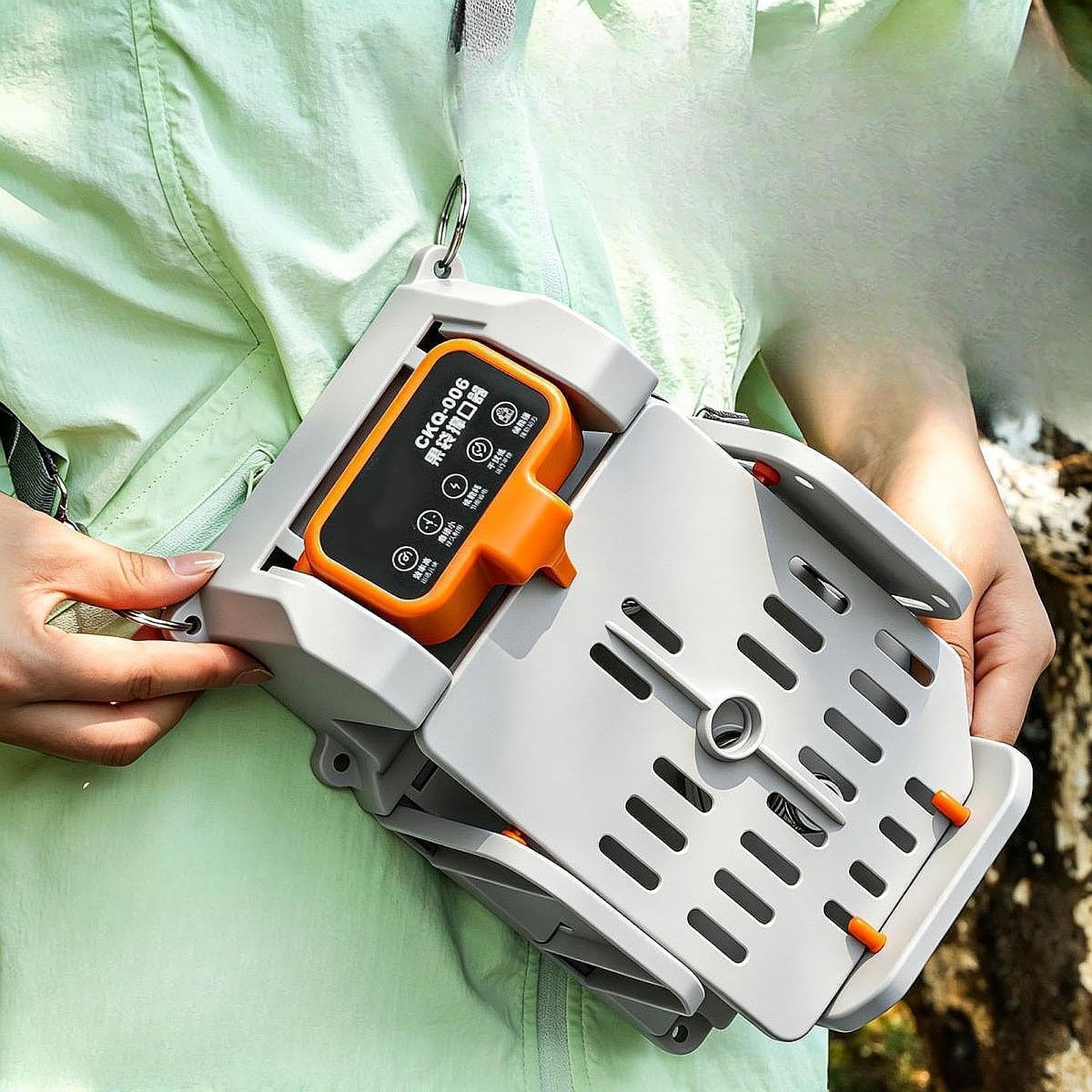 Apriborsa per Frutta a Ventilazione Doppia Strumento Porta Sacchetti Accessorio di Supporto per Orto Leggero in Pp Agricoli Raccolta