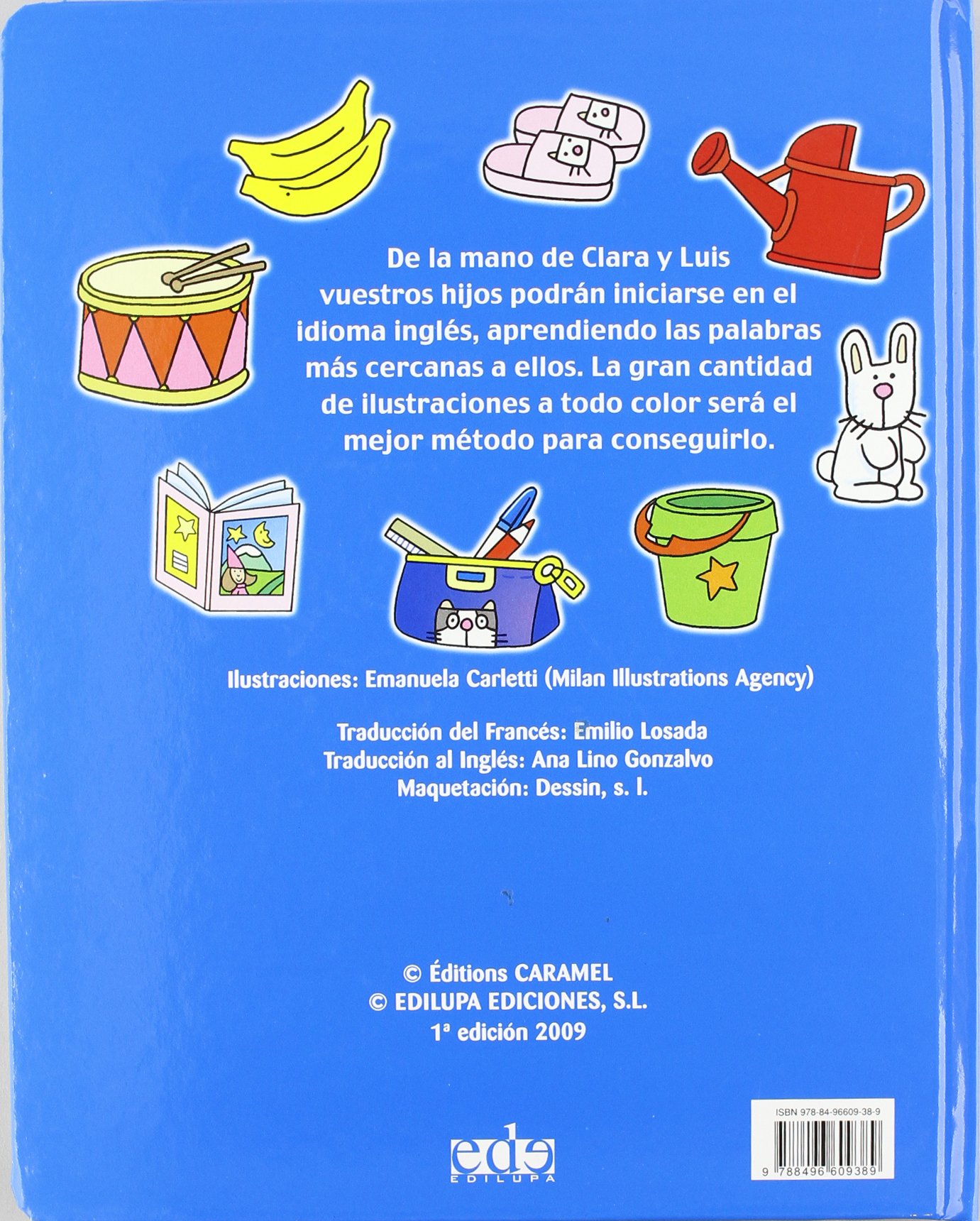 DICCIONARIO BILINGUE DE IMAGENES DE CLARA Y LUIS
