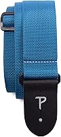 Vista 13 de Perri's Leathers Ltd. - Correa de guitarra - Poliéster - Ajustable - Para guitarras acústicas/de bajo/eléctricas - Hecho en Canadá (BLUE LIGHTNING)