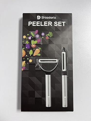Miniatura 11 de Pelador de verduras, peladores de patatas para cocina, pelador de verduras y frutas para patatas de zanahoria, pelador de cocina en forma de Y, hoja
