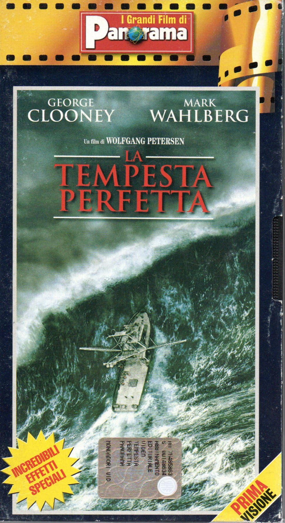 La tempesta perfetta VHS Diane Lane George Clooney Panorama