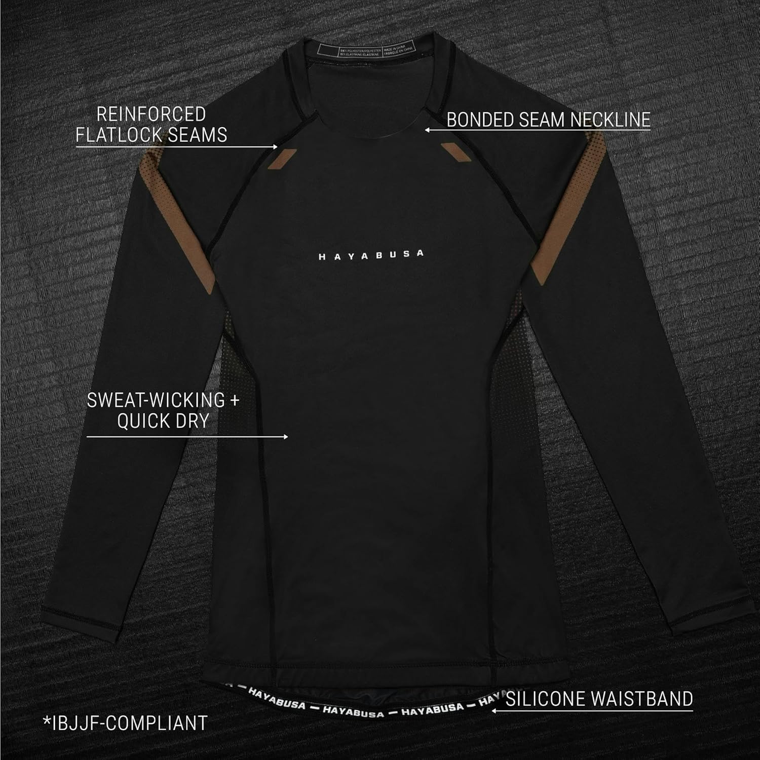 Hayabusa Pro Ranked Rash Guard for Women Long Sleeve - Image 7