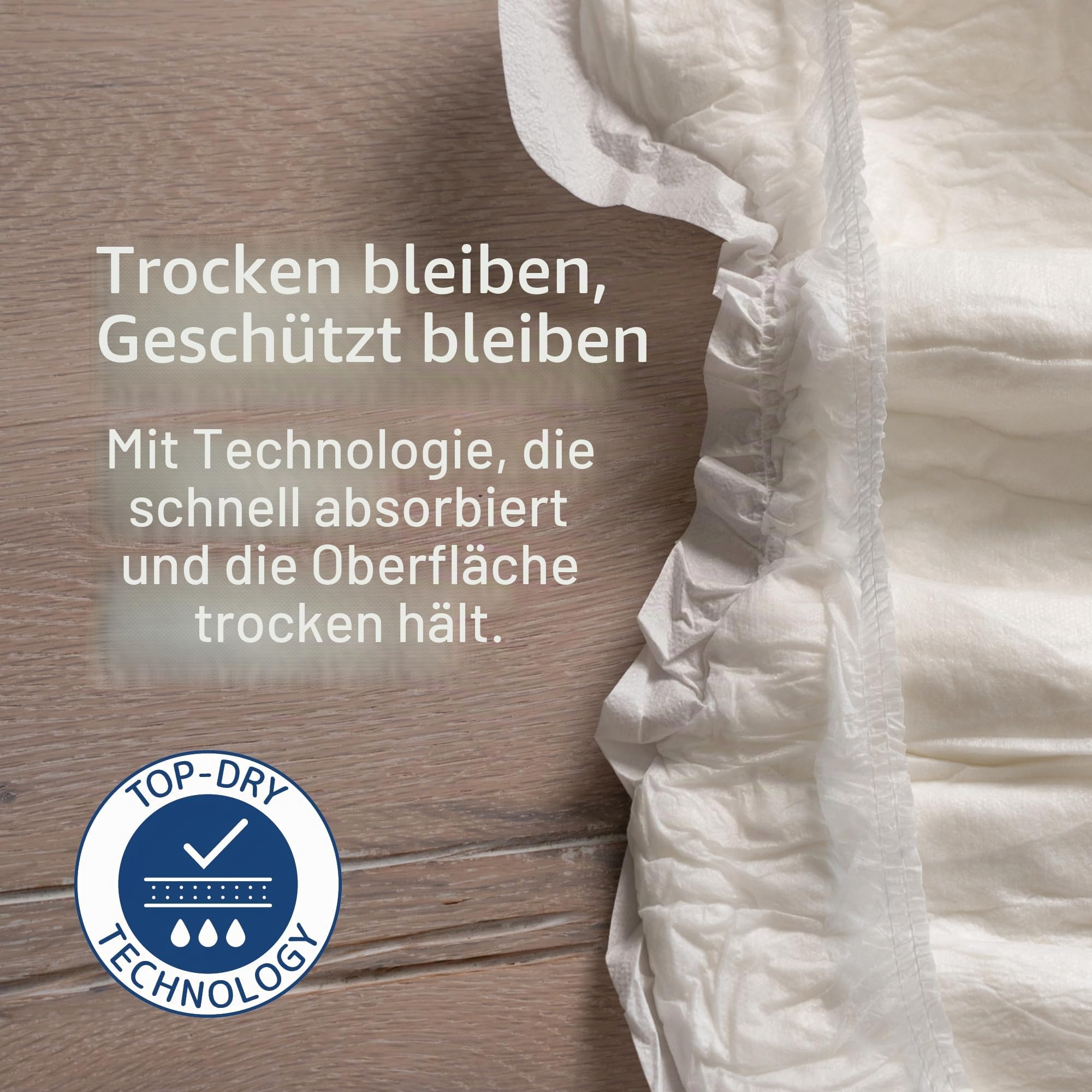 ABENA San 6 Premium Inkontinenzeinlagen MONATSPAKET (34 x 3 = 102 Stück) für Damen und Herren, 1600 ml Saugfähigkeit, schnell einziehende, diskrete und anatomische einlagen für Männer/Frauen | Monatspaket 102 Stück (34 x 3), 1600 ml Saugfähigkeit, Schnell