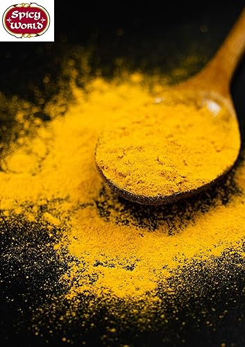 Miniatura 4 de Spicy World Polvo de cúrcuma 14 onzas (14.11 oz) | Raíz de cúrcuma molida, Haldi