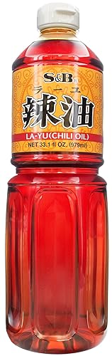 S&B Aceite de chile de sésamo Layu, 33.1 FZ
