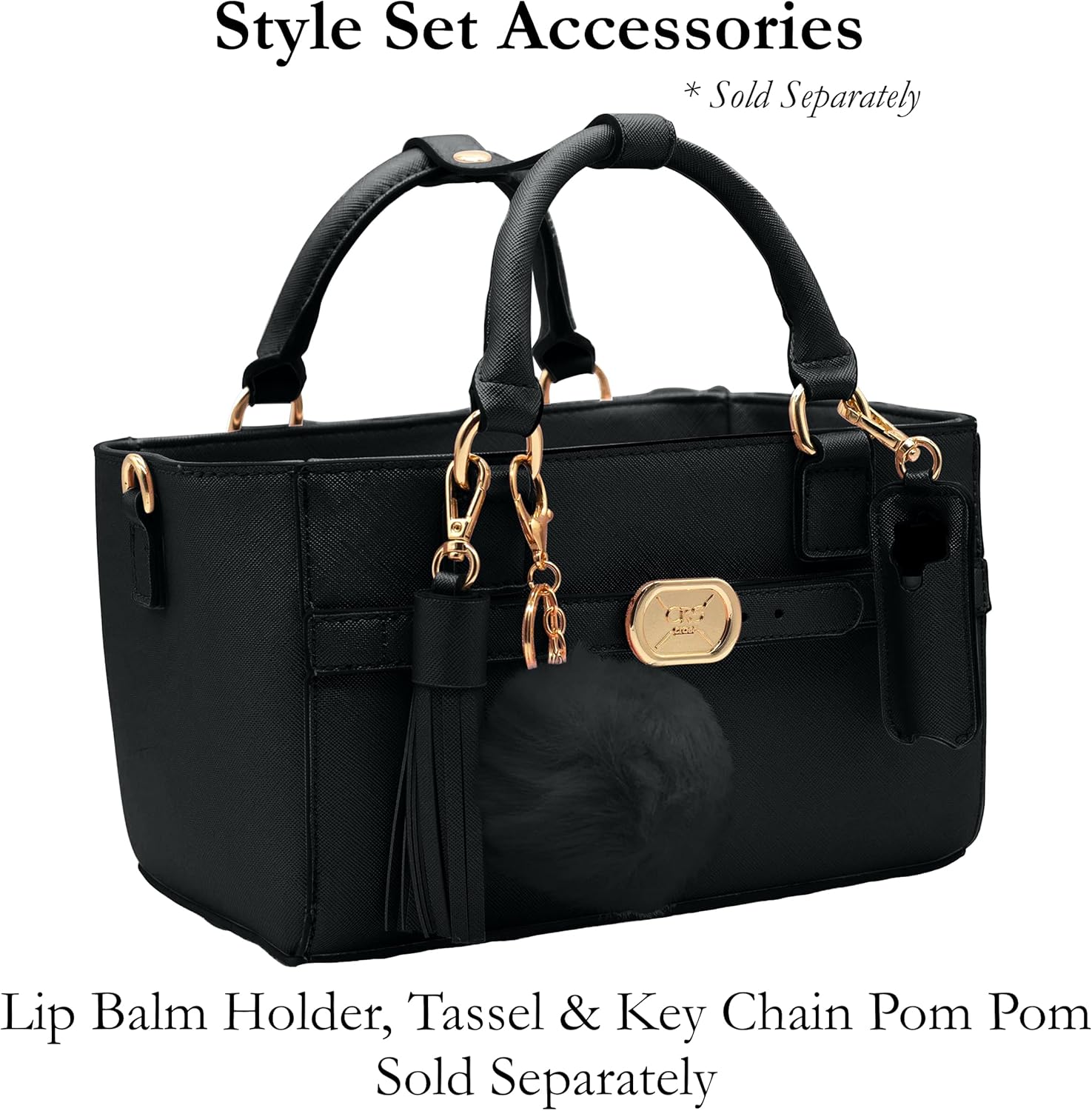 CRS Cross Rink Side Cube Tote - Accessory Bag for Figure Skating, Ice Skating, Roller Skating, Inline Skating, Ballet, Dance, Cheer, Tennis, and Other Sports. (Black, Rink Side Tote) : Sports & Outdoors