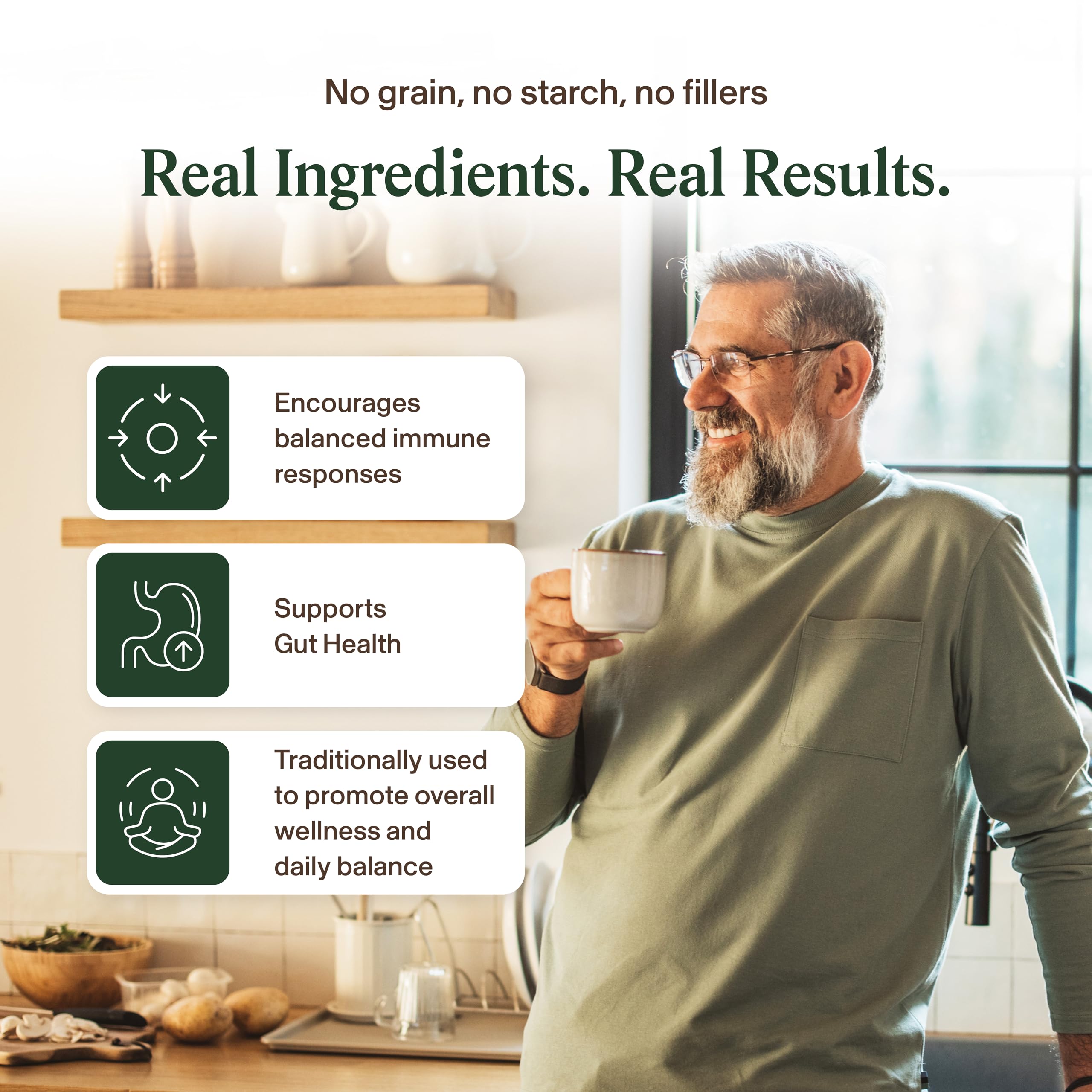 Real Mushrooms Organic Turkey Tail Capsules for Wellness, 90ct — Amazon image 4