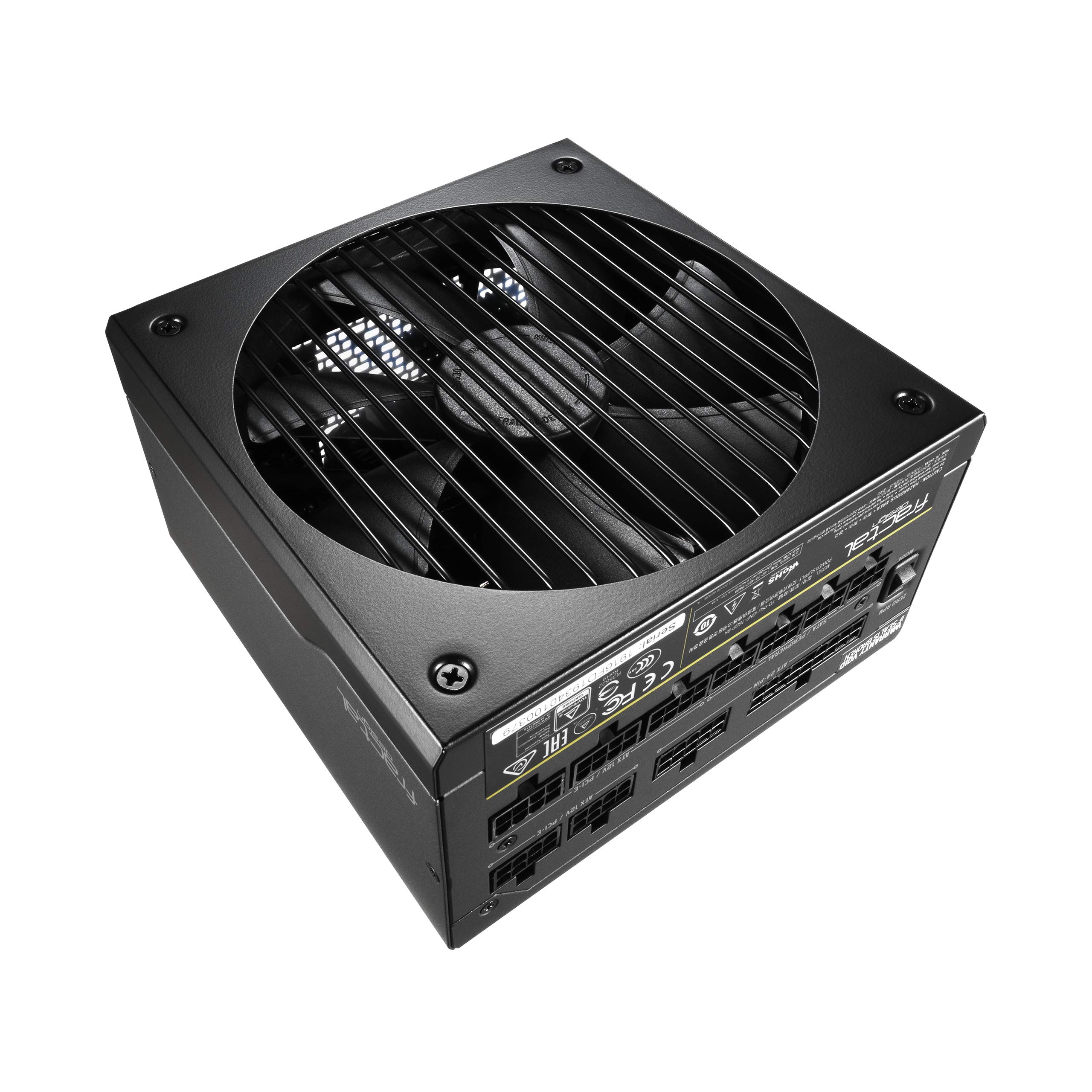 Fractal Design Ion+ 760w - 80 Plus Platinum Certified 860w Full Modular ATX Power Supply with UltraFlex DC wires – ATX -140 mm silent fan with FDB bearings – Zero RPM mode - Black